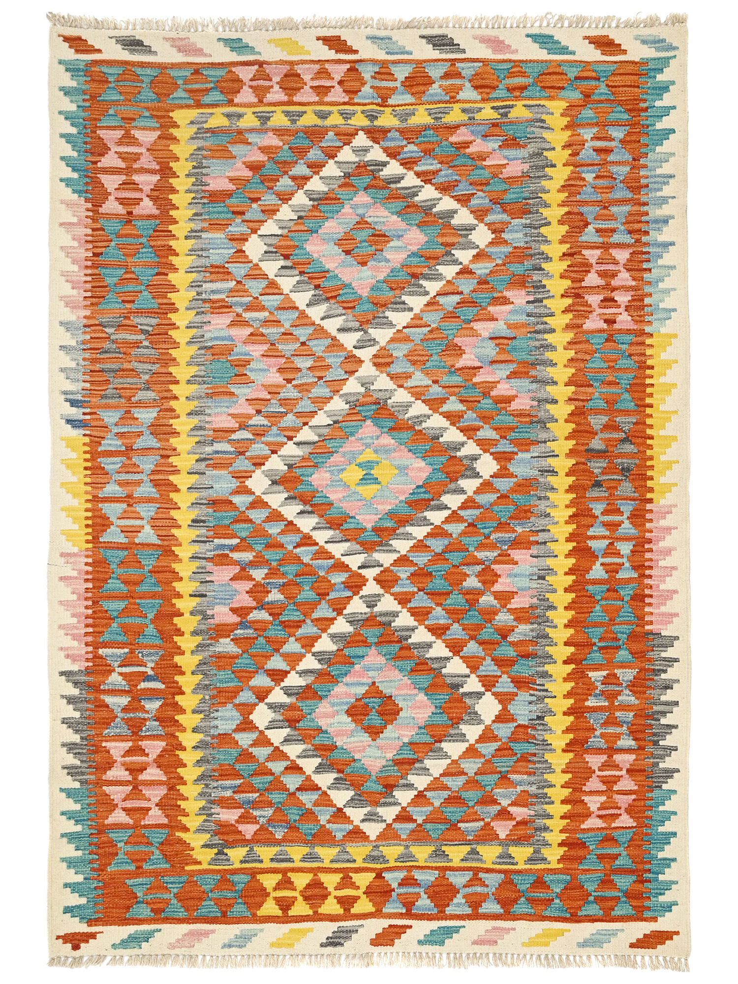 Kelim Afghan Old style Matta 127x184