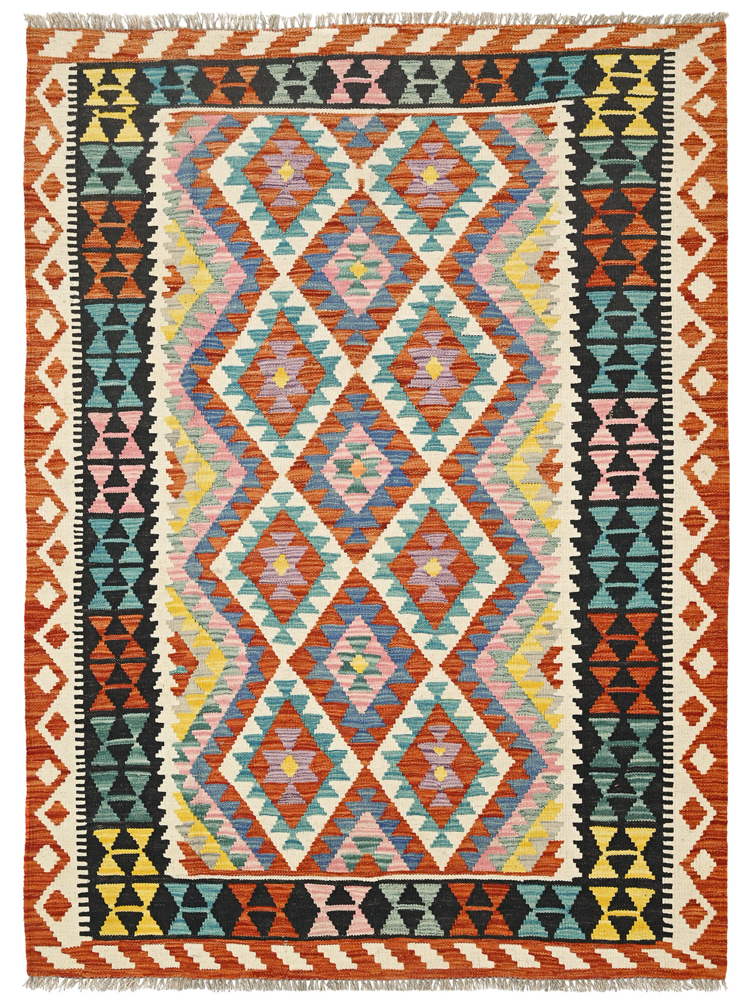 Kelim Afghan Old style Matta 138x190