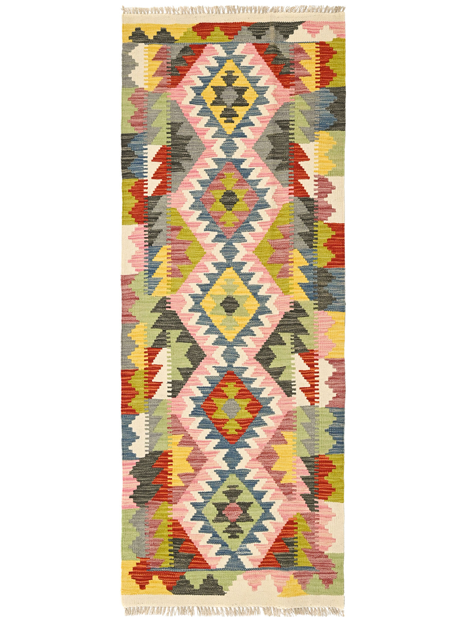 Kelim Afghan Old style Matta 71x195