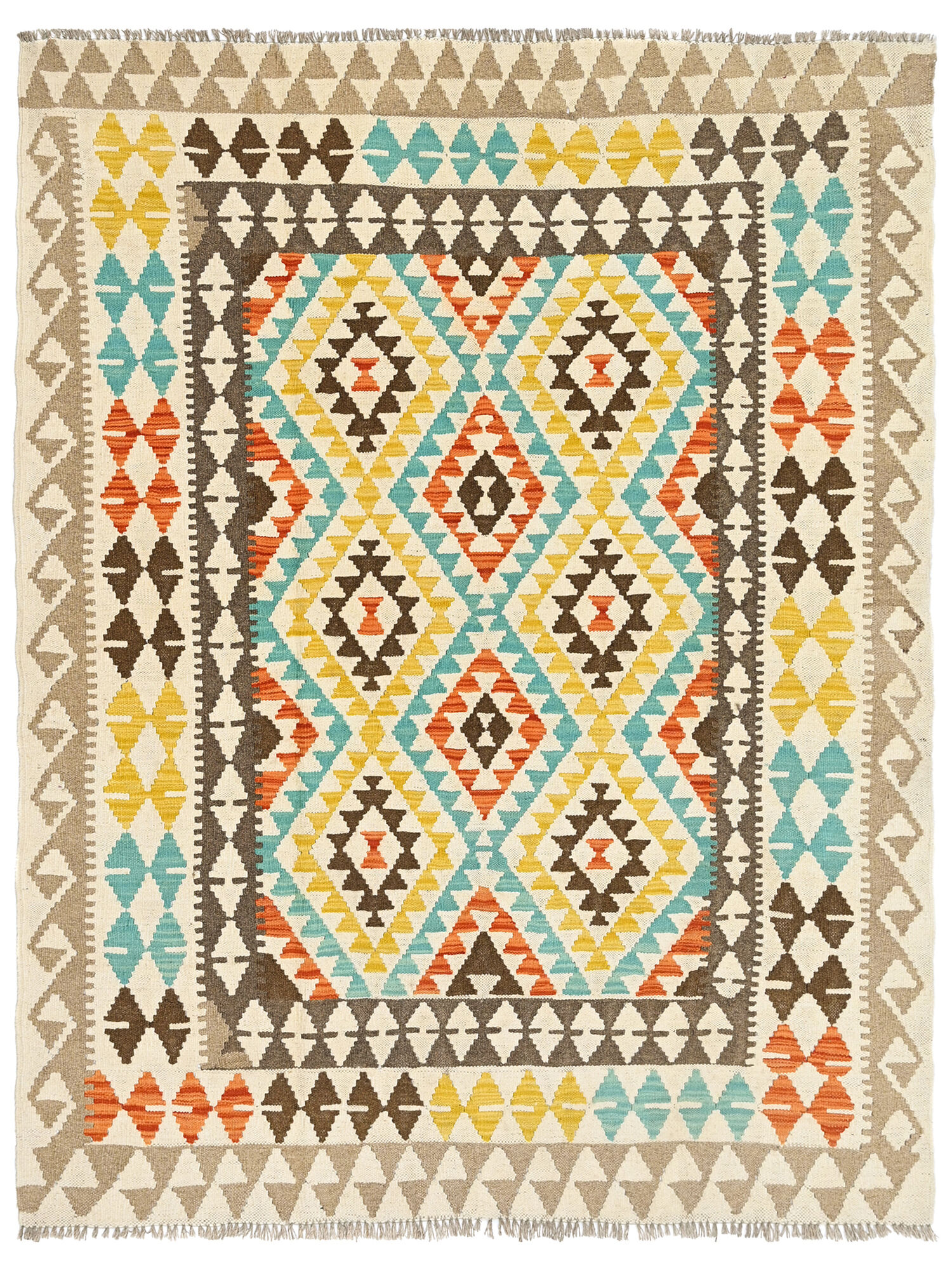 Kelim Afghan Old style Matta 158x196