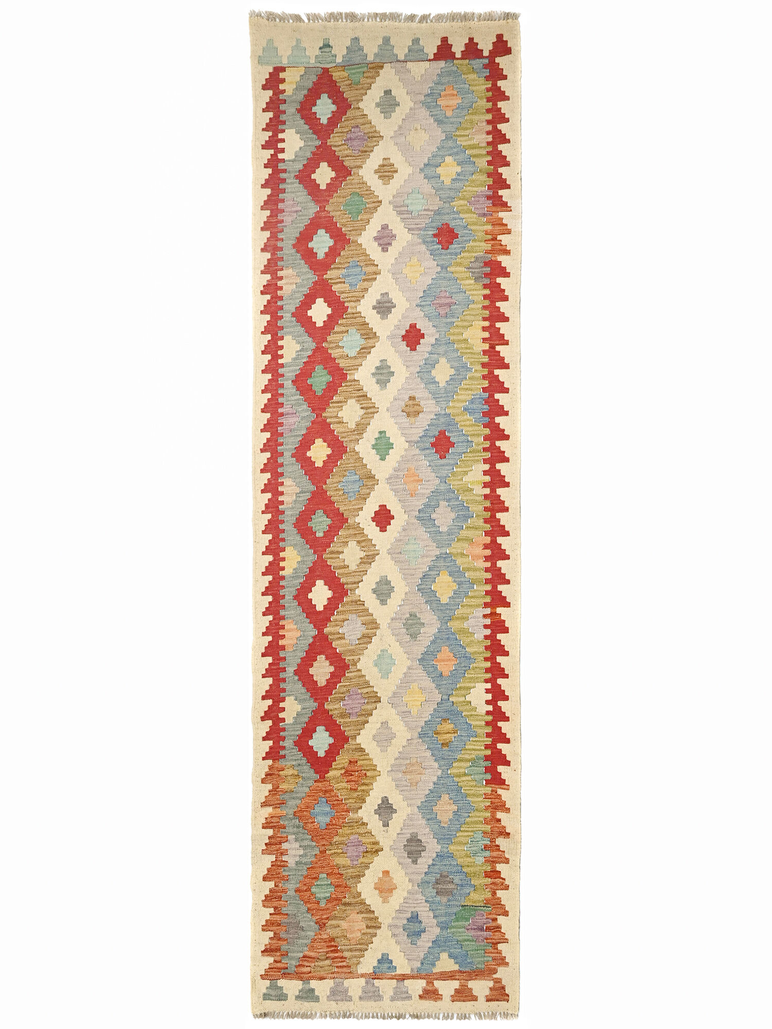 Kelim Afghan Old style Matta 82x302