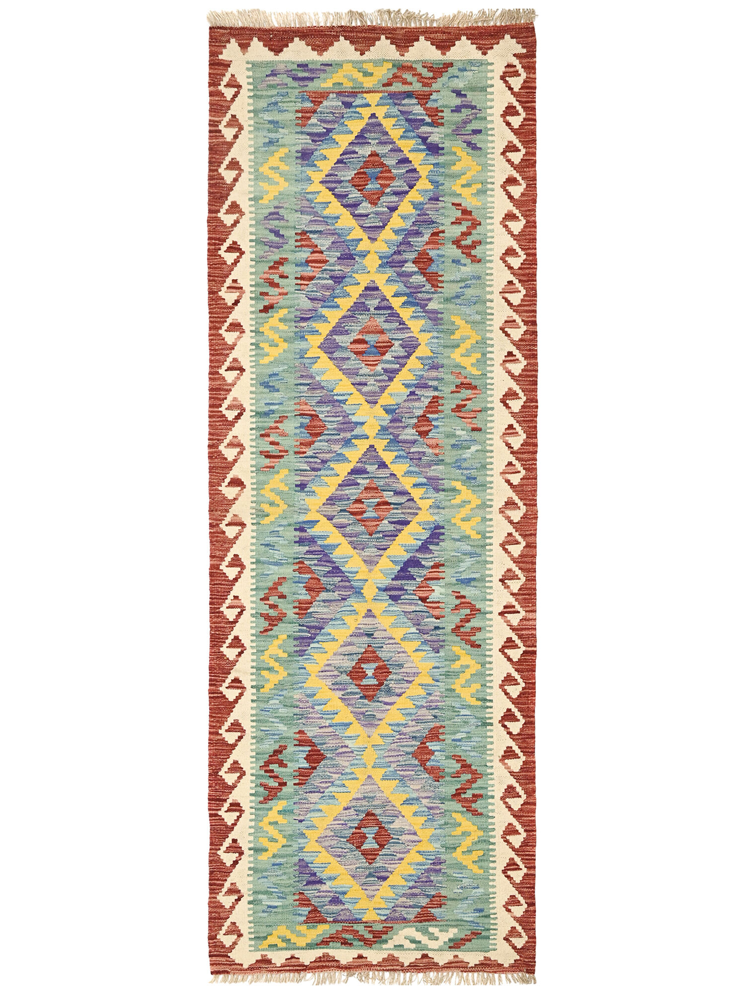 Kelim Afghan Old style Matta 70x211