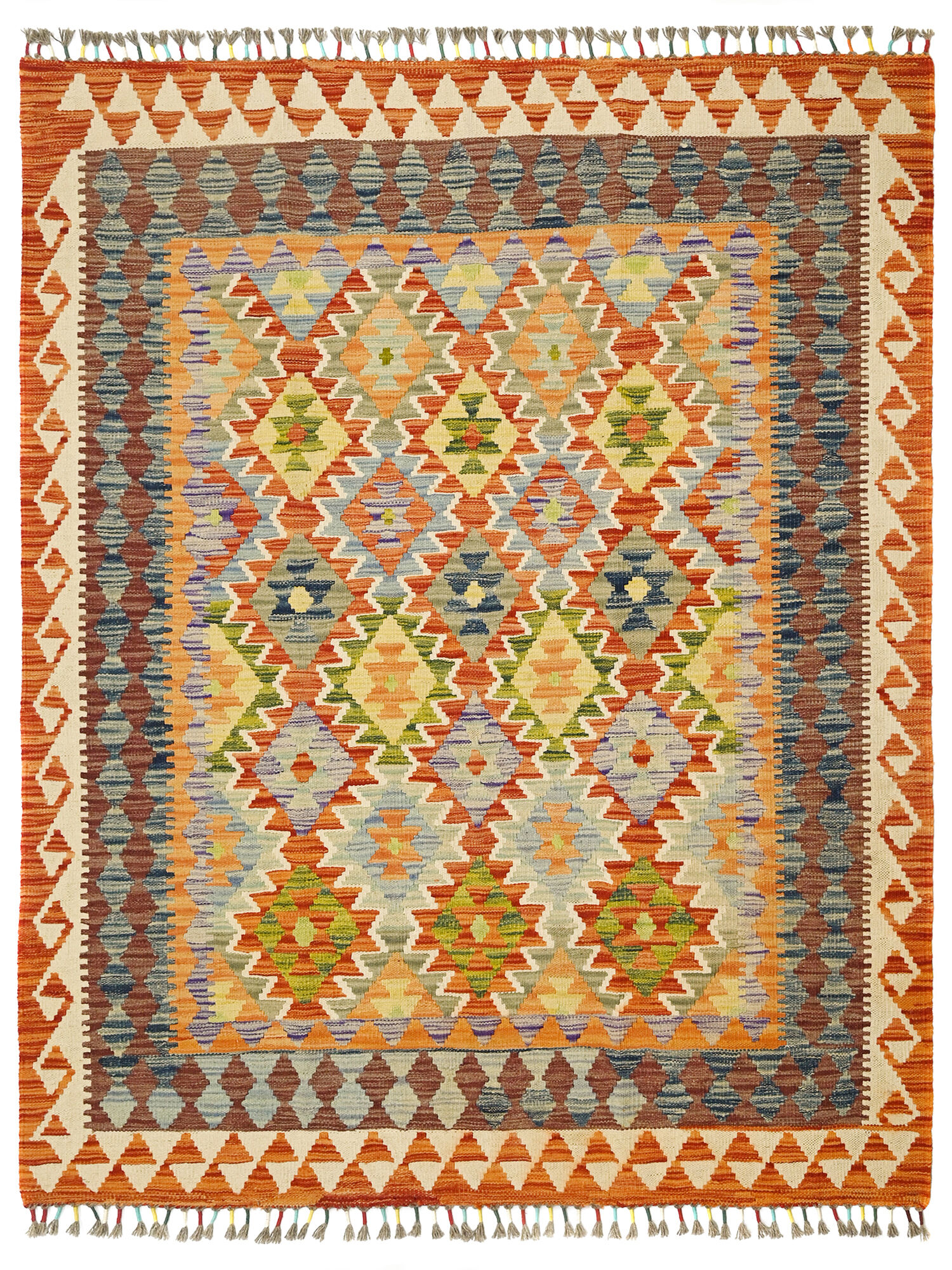 Kelim Afghan Old style Matta 151x200