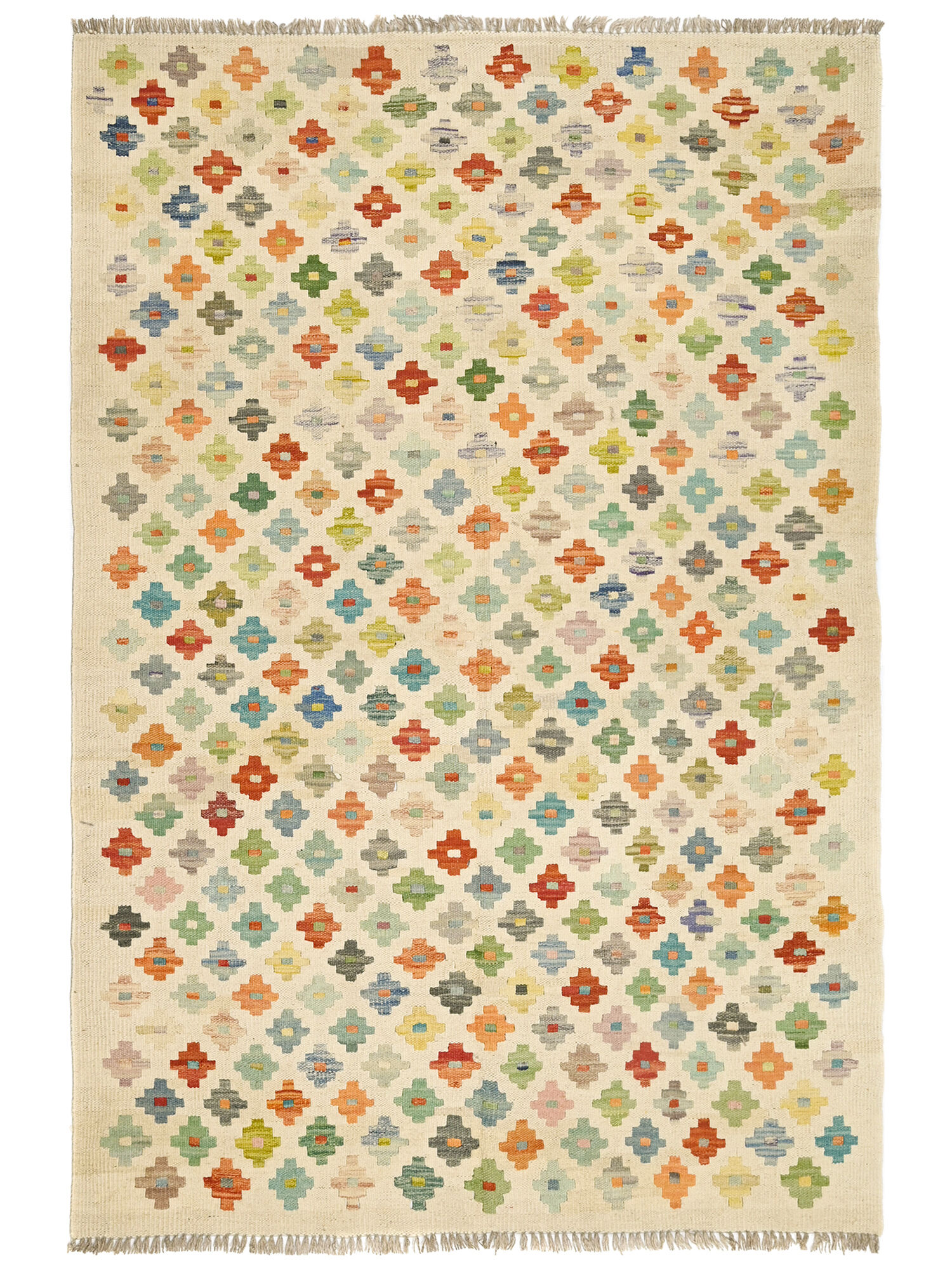 Kelim Afghan Old style Matta 120x182