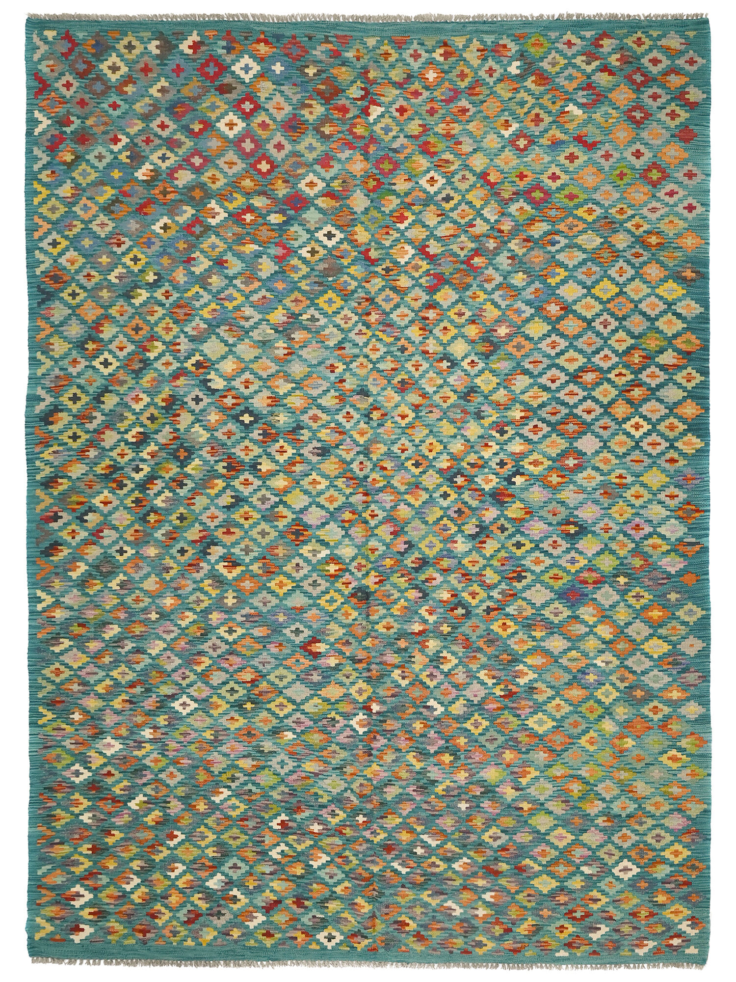Kelim Afghan Old style Matta 250x348