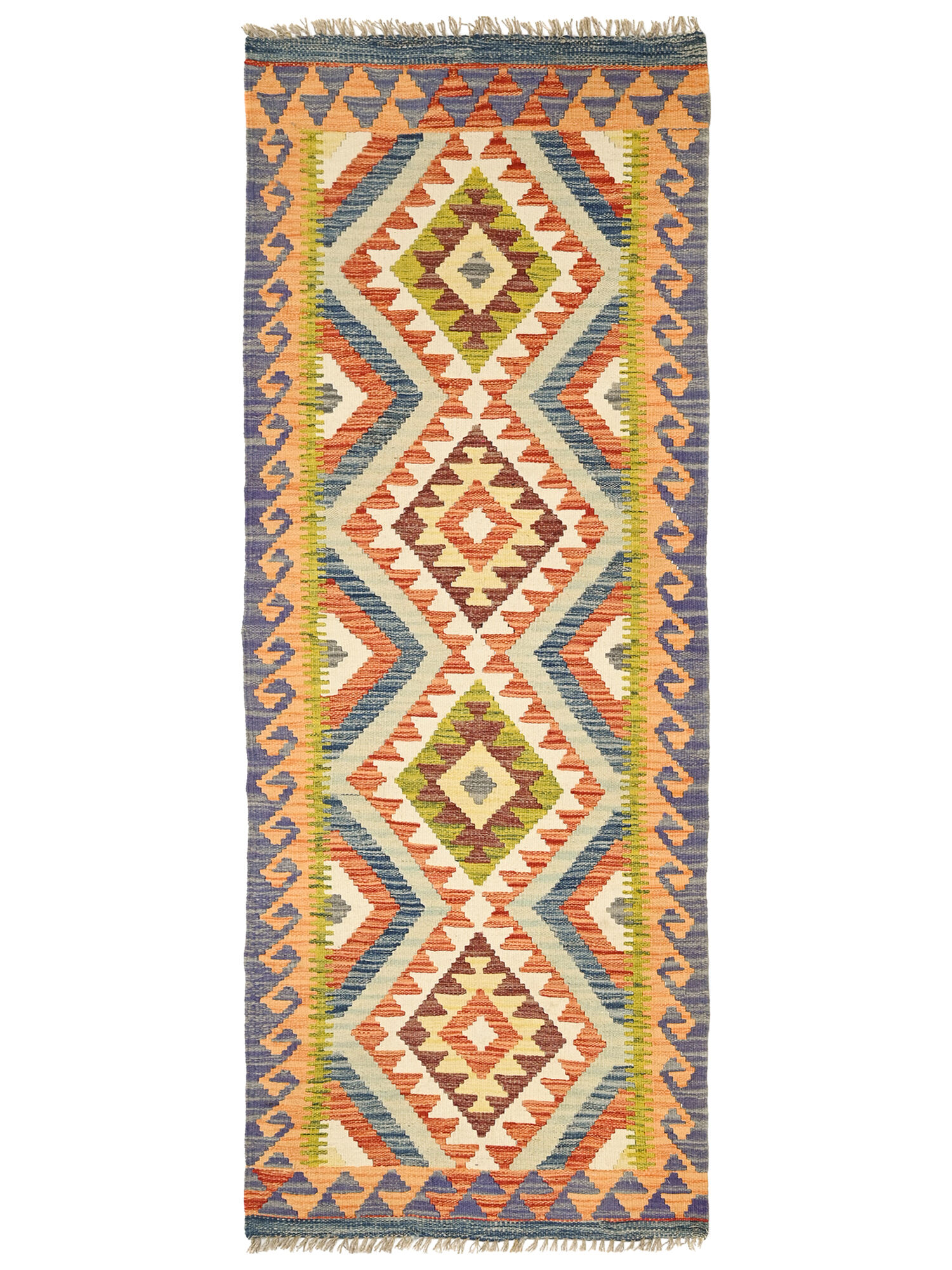 Kelim Afghan Old style Matta 75x201