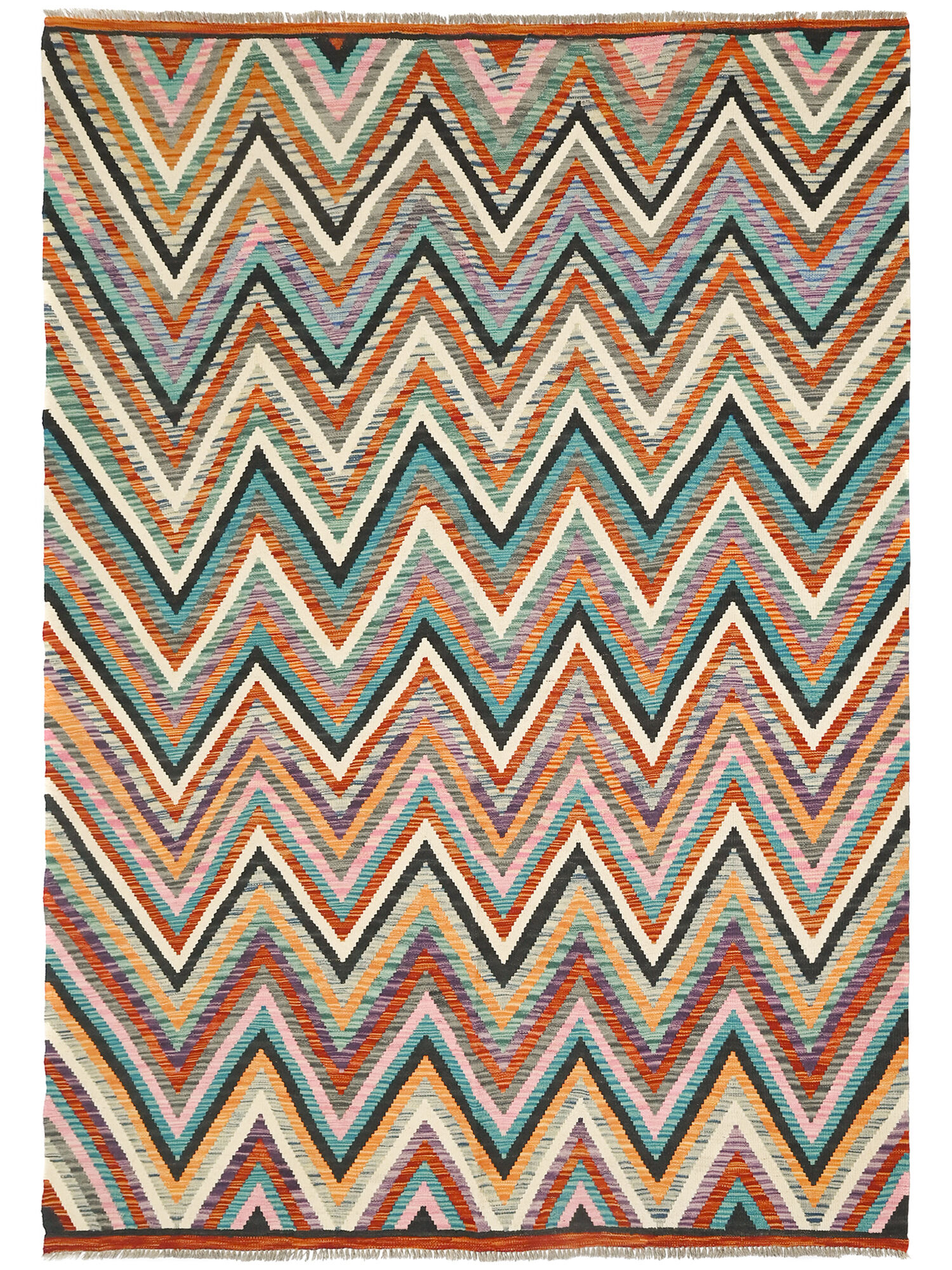 Kelim Afghan Old style Matta 207x297