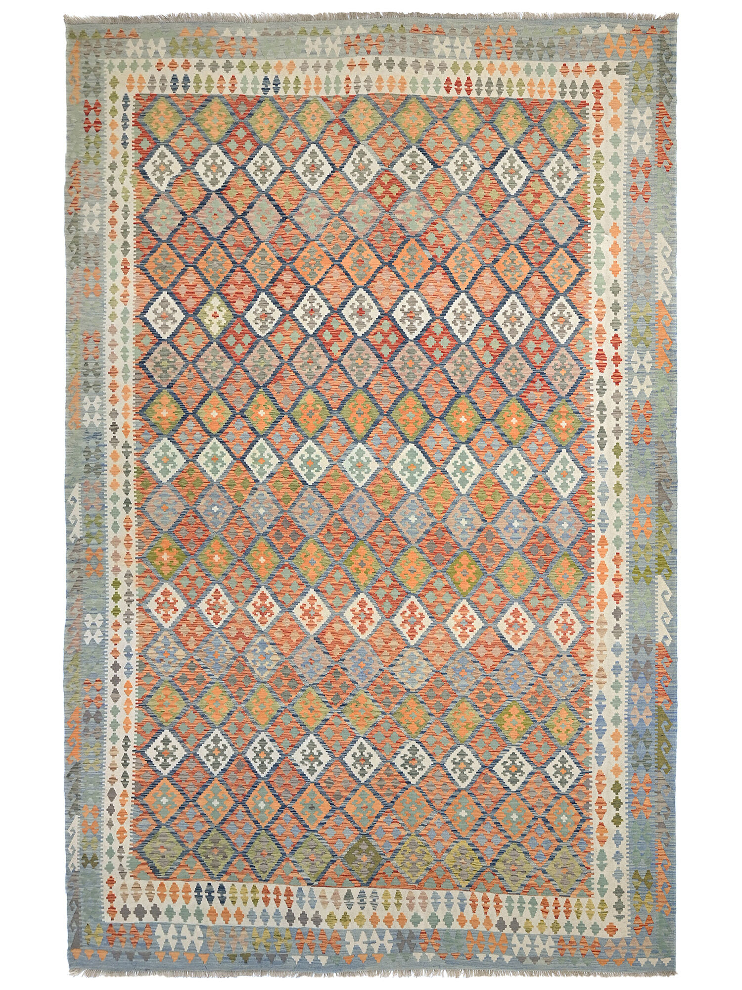 Kelim Afghan Old style Matta 365x535