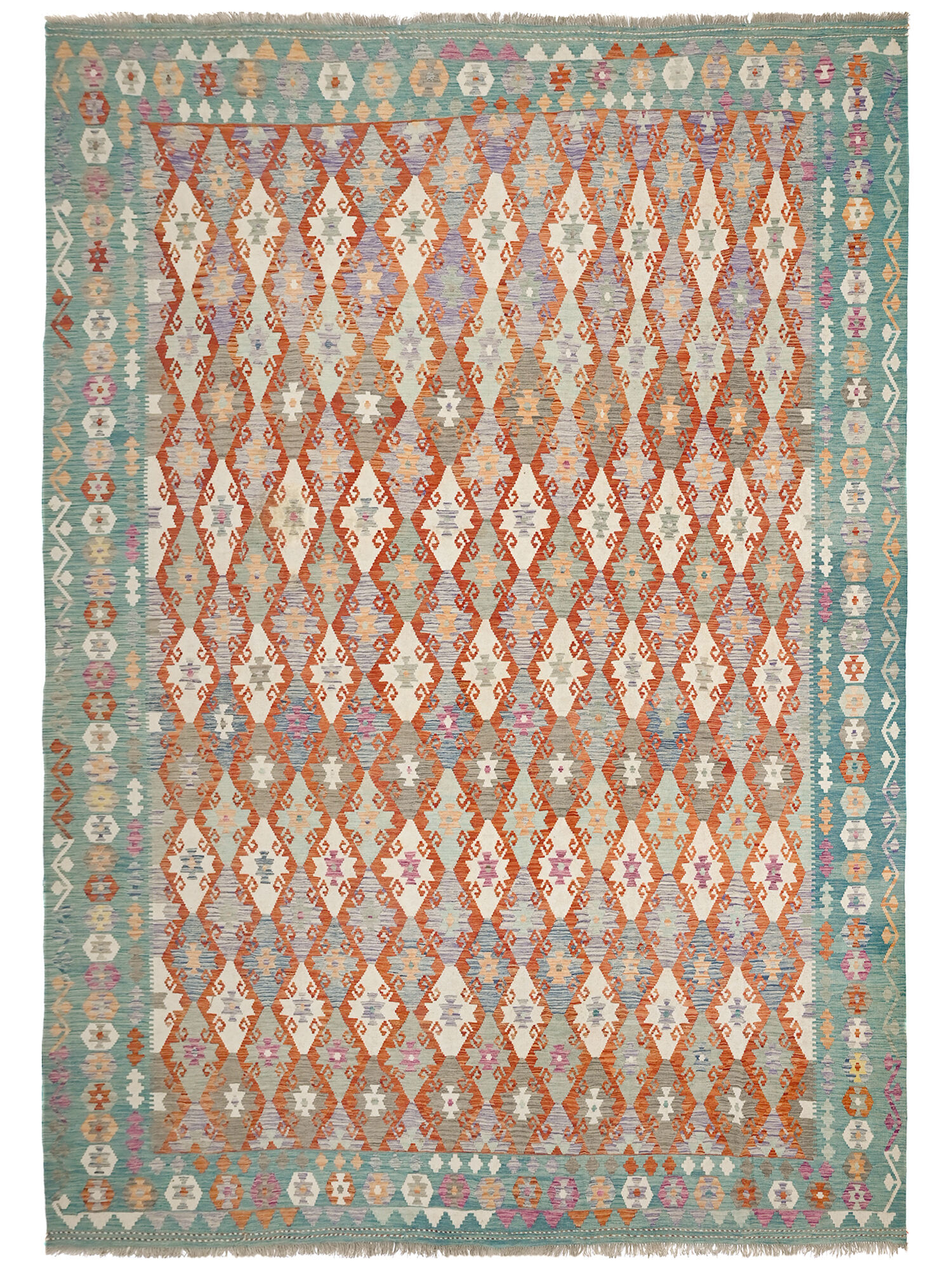 Kelim Afghan Old style Matta 404x491