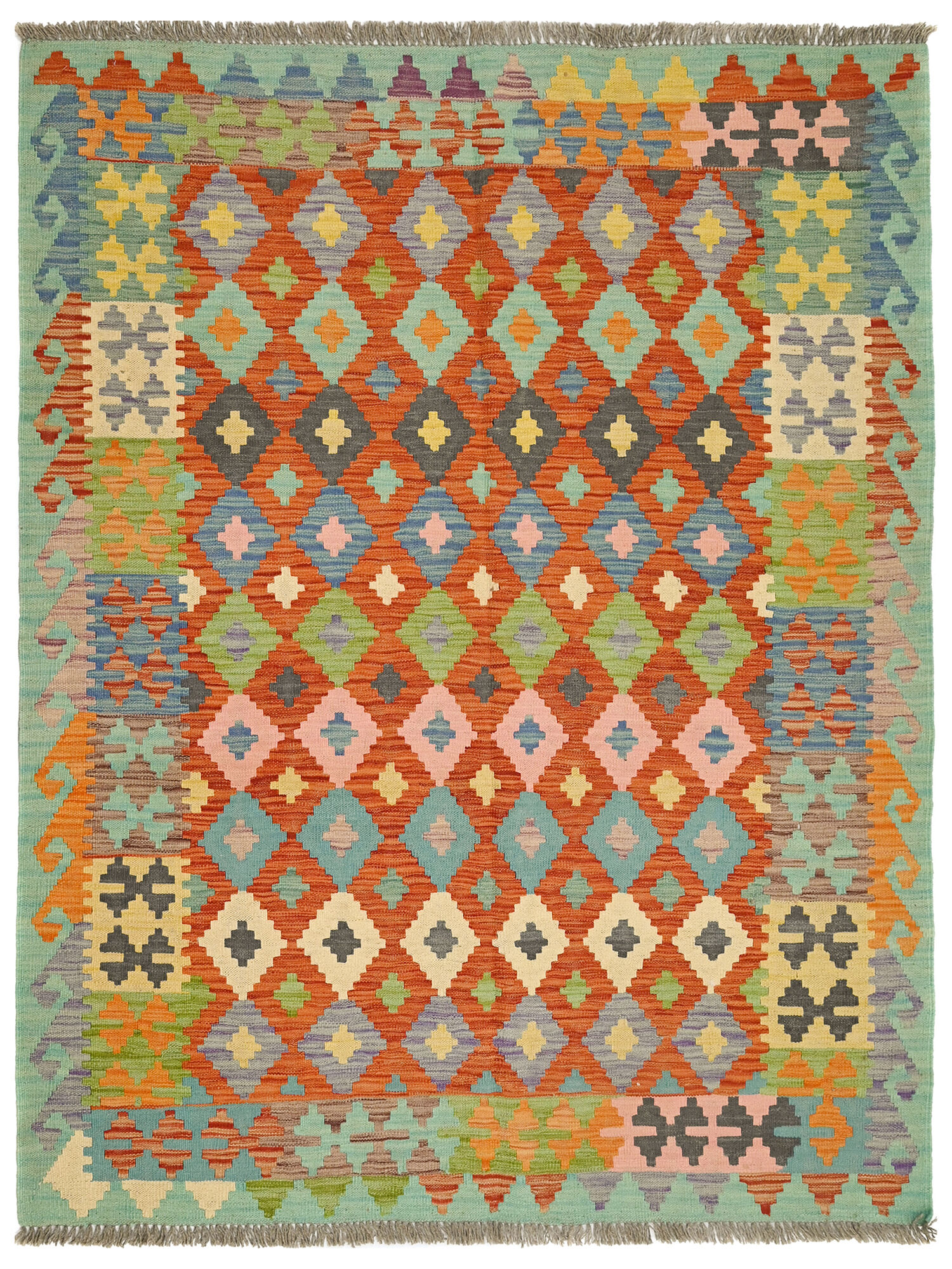 Kelim Afghan Old style Matta 154x205