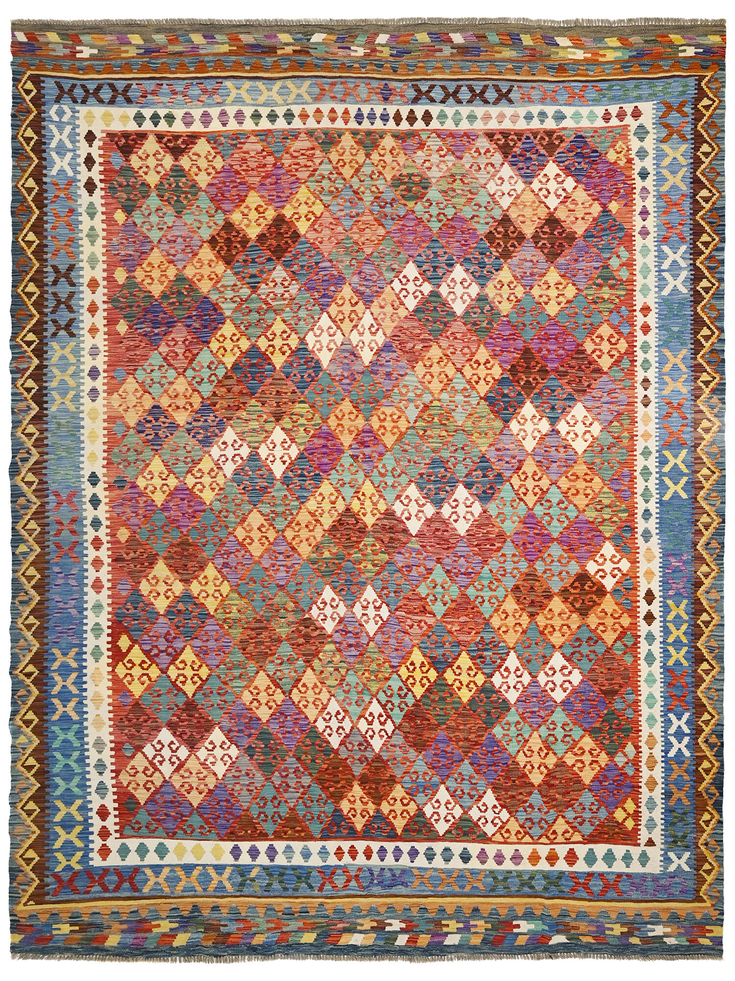 Kelim Afghan Old style Matta 308x385