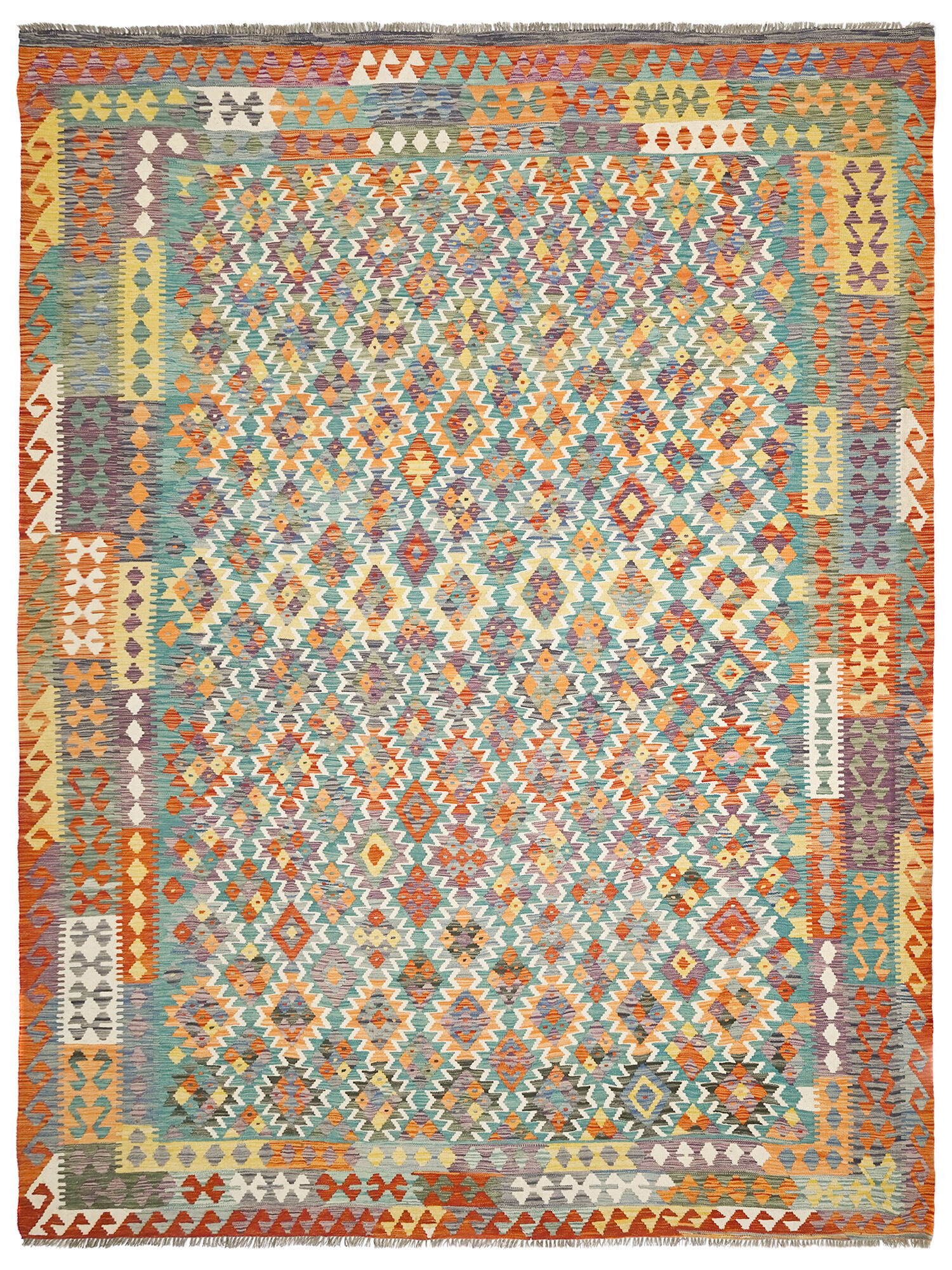 Kelim Afghan Old style Matta 312x398