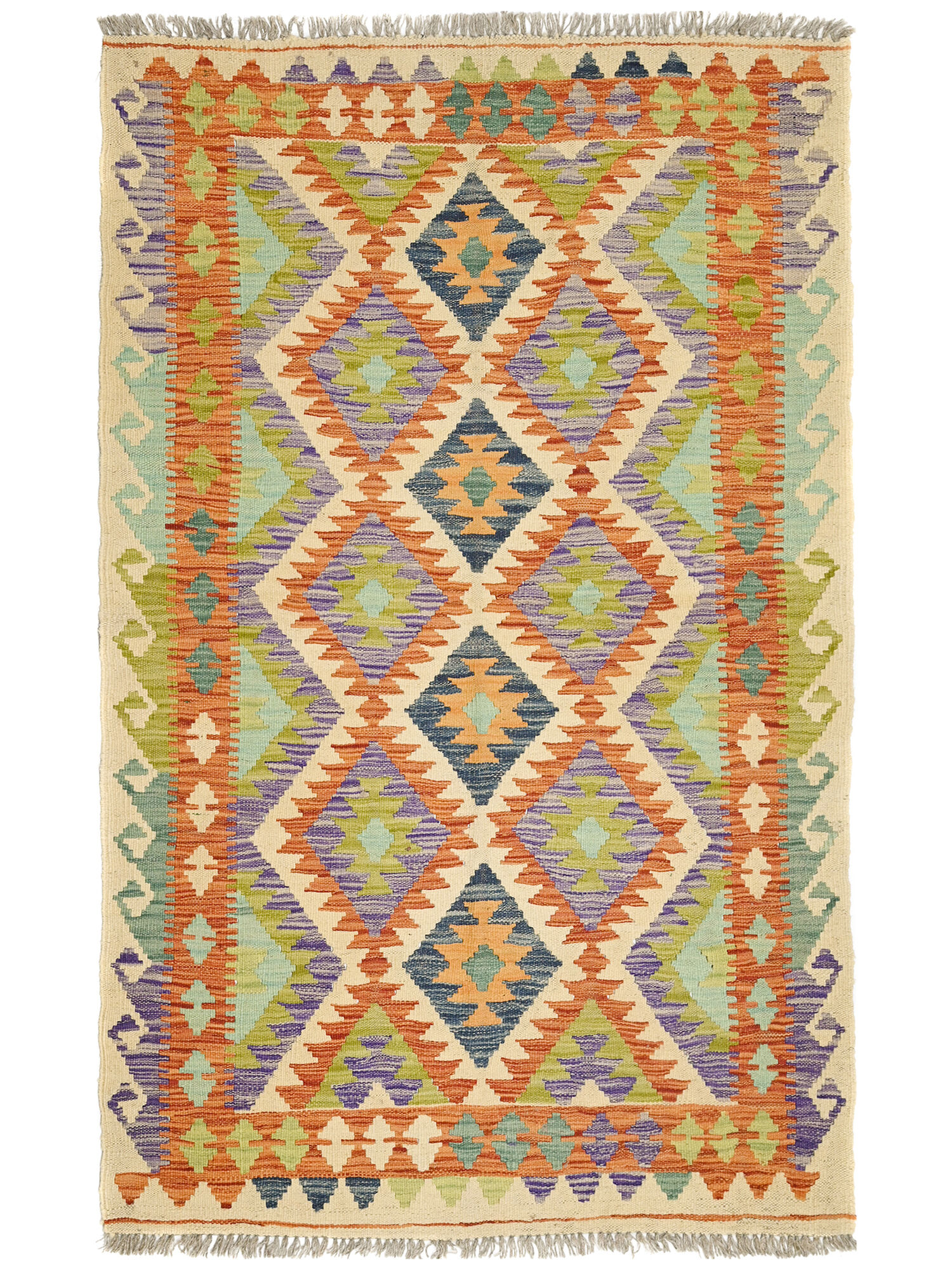 Kelim Afghan Old style Matta 105x172