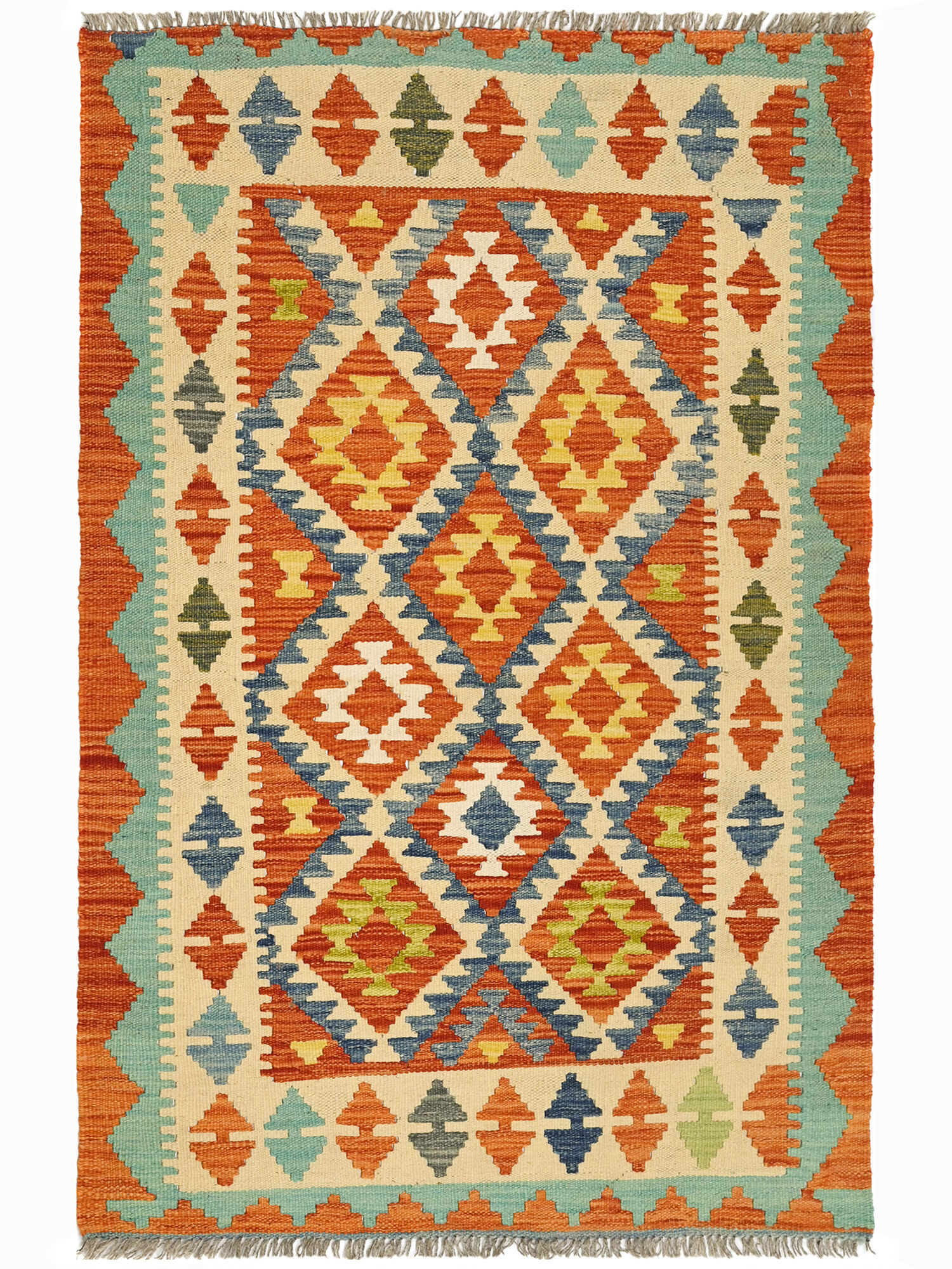Kelim Afghan Old style Matta 99x155