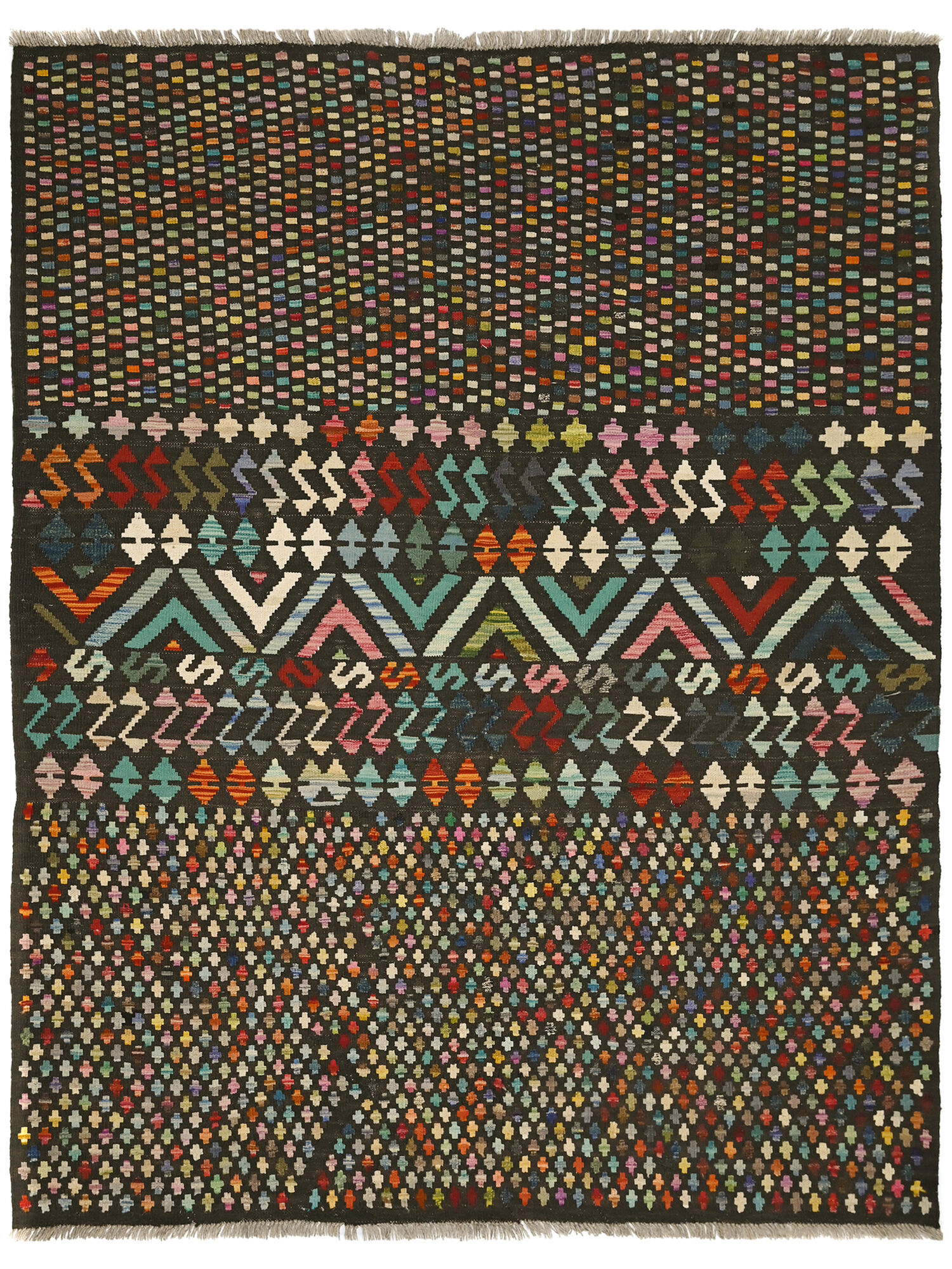 Kelim Afghan Old style Matta 180x234