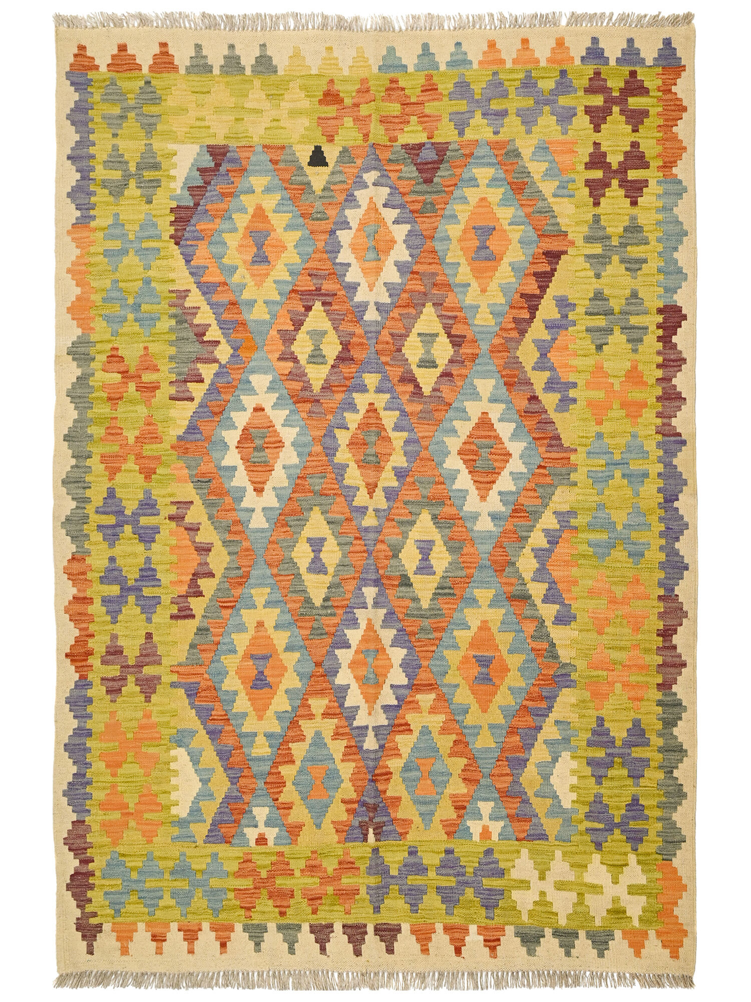 Kelim Afghan Old style Matta 148x193