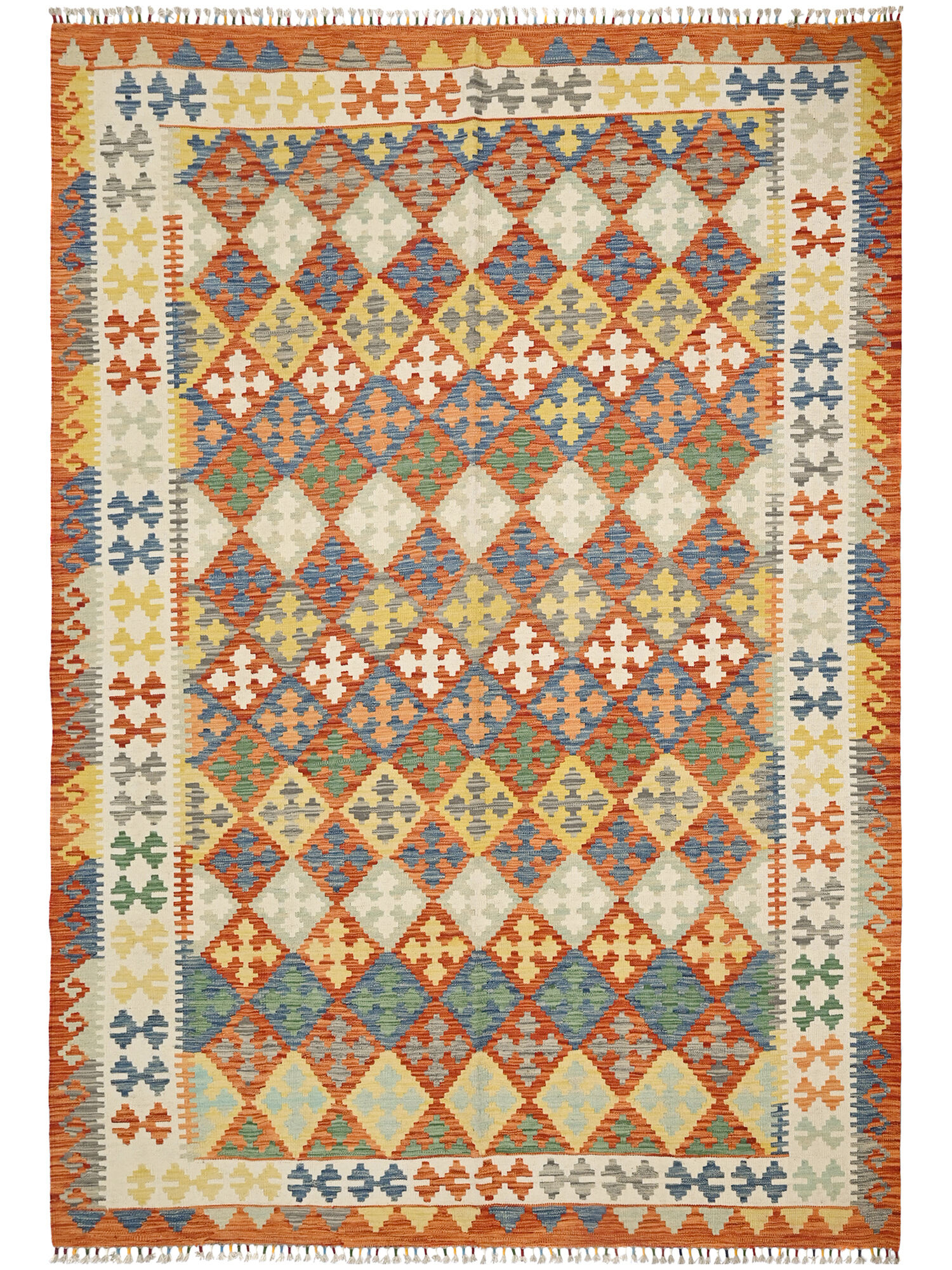 Kelim Afghan Old style Matta 207x298