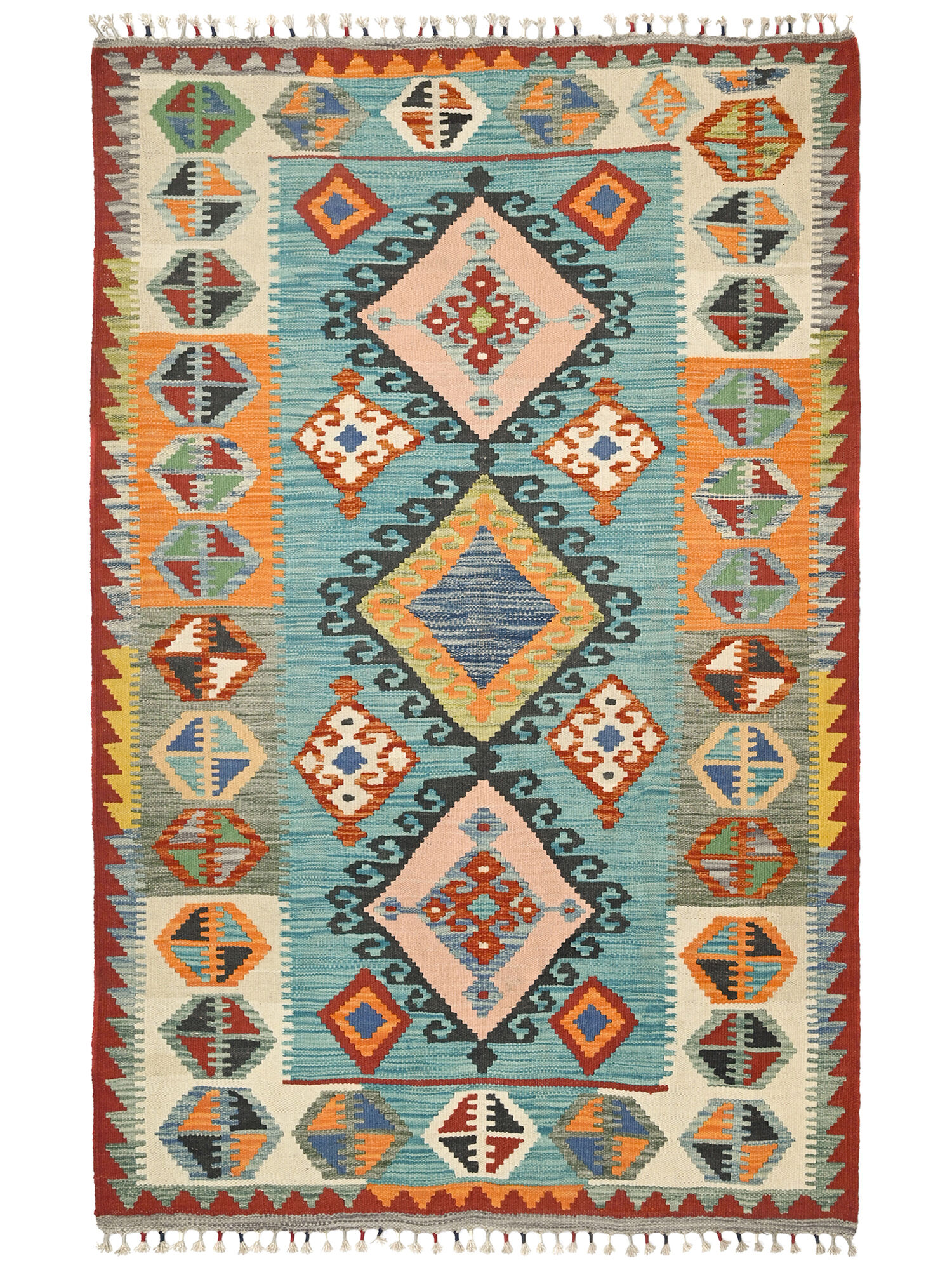 Kelim Afghan Old style Matta 116x181