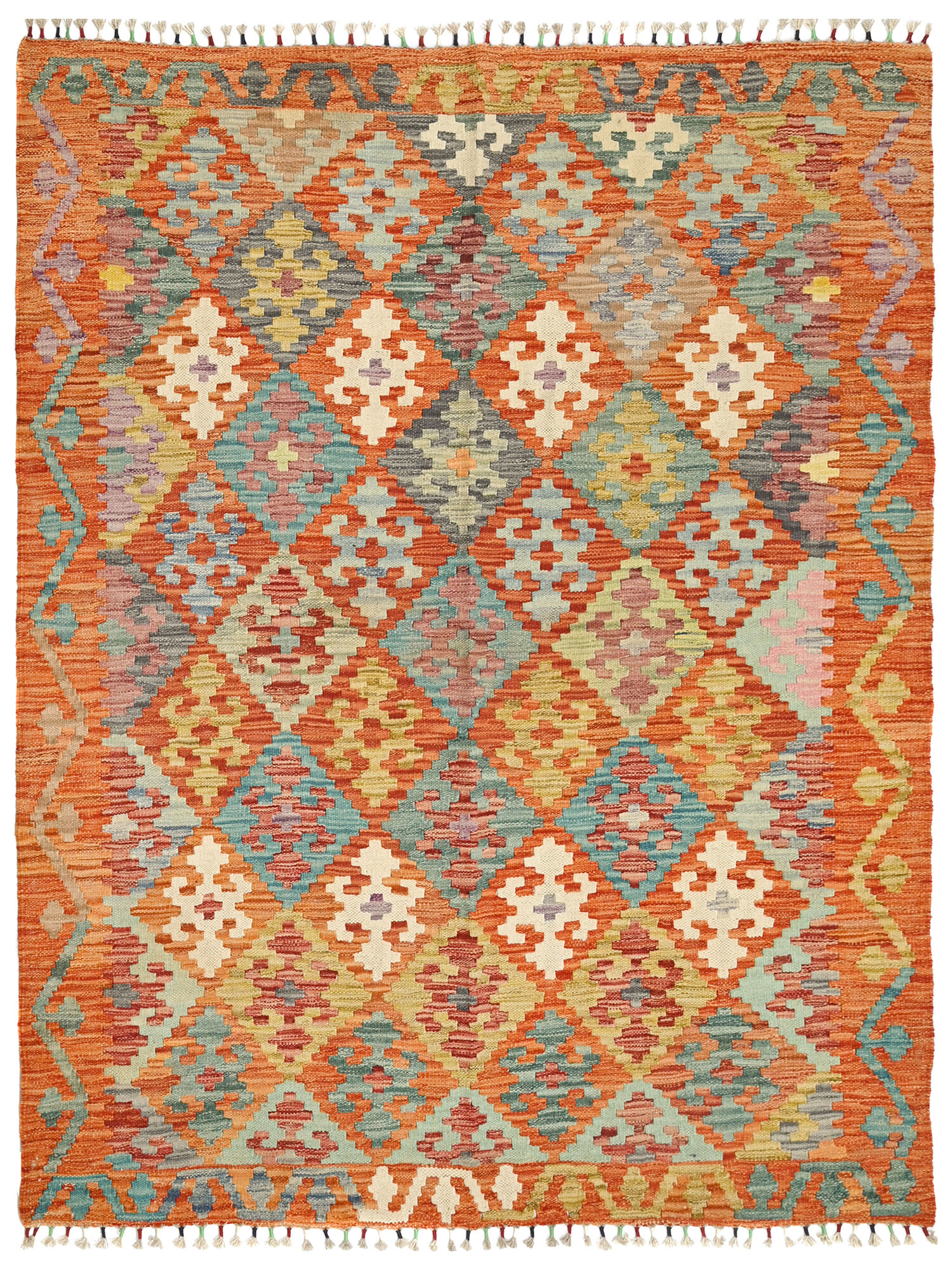 Kelim Afghan Old style Matta 131x180