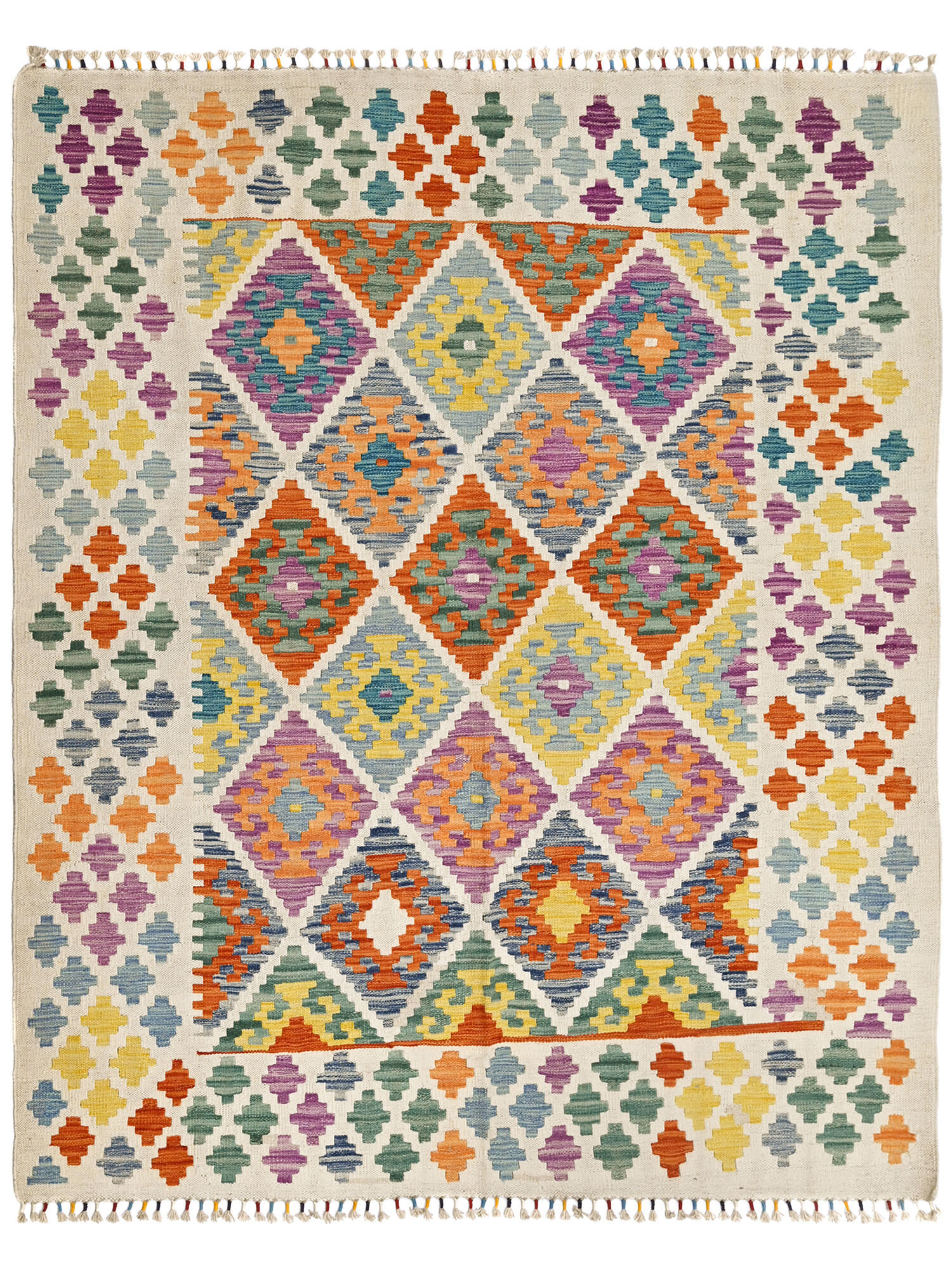 Kelim Afghan Old style Matta 156x197