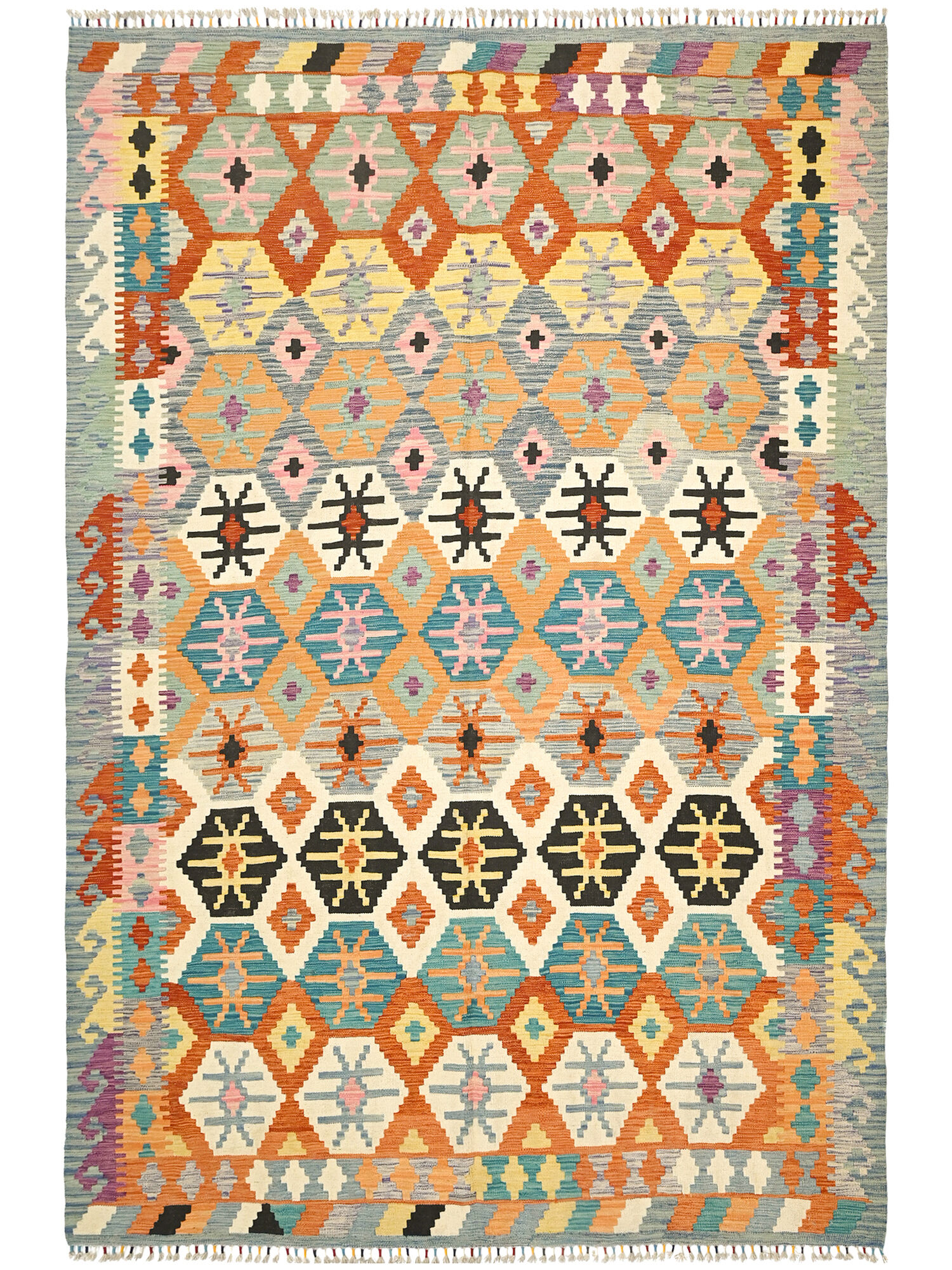 Kelim Afghan Old style Matta 206x295