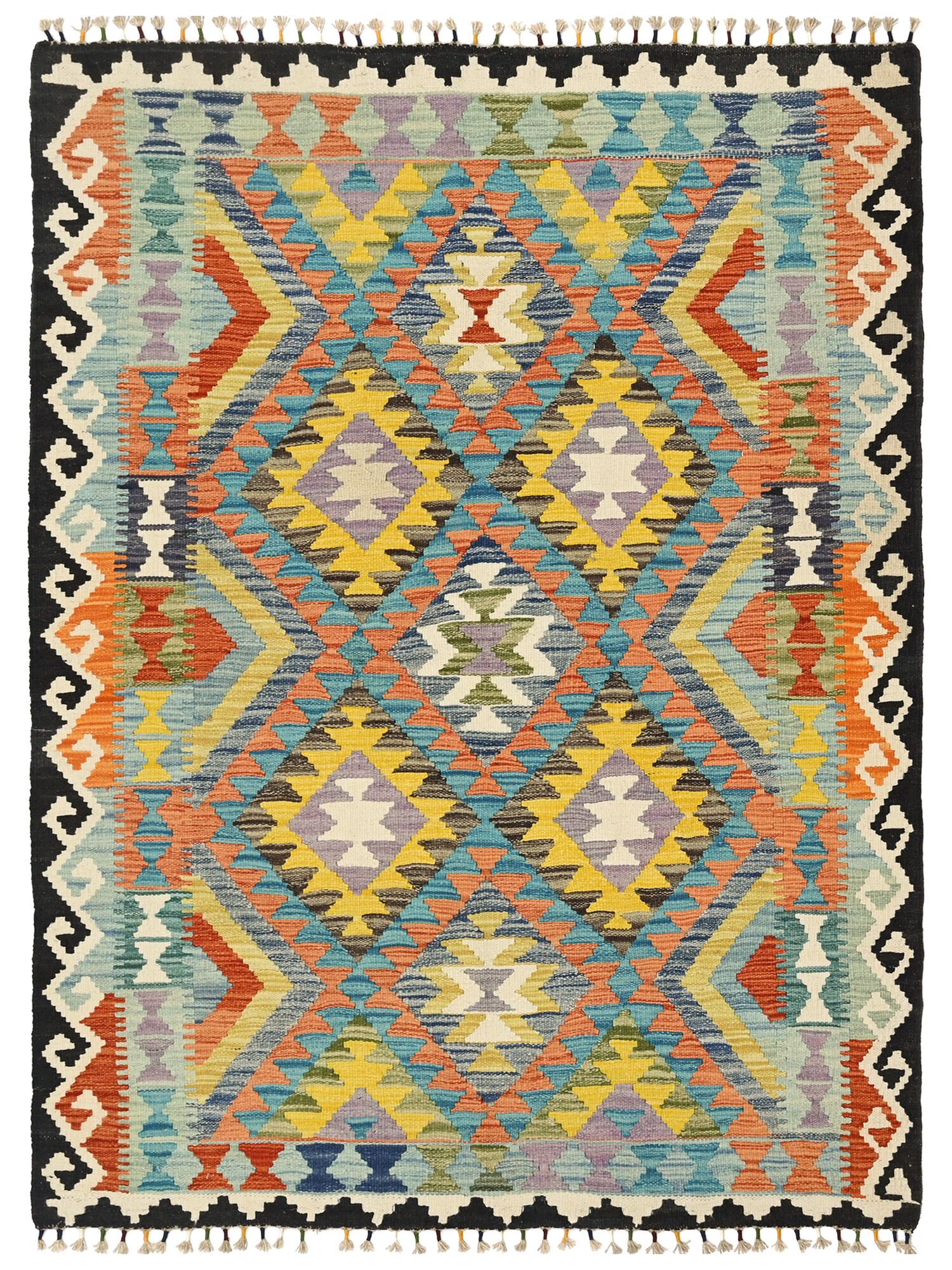 Kelim Afghan Old style Matta 127x173