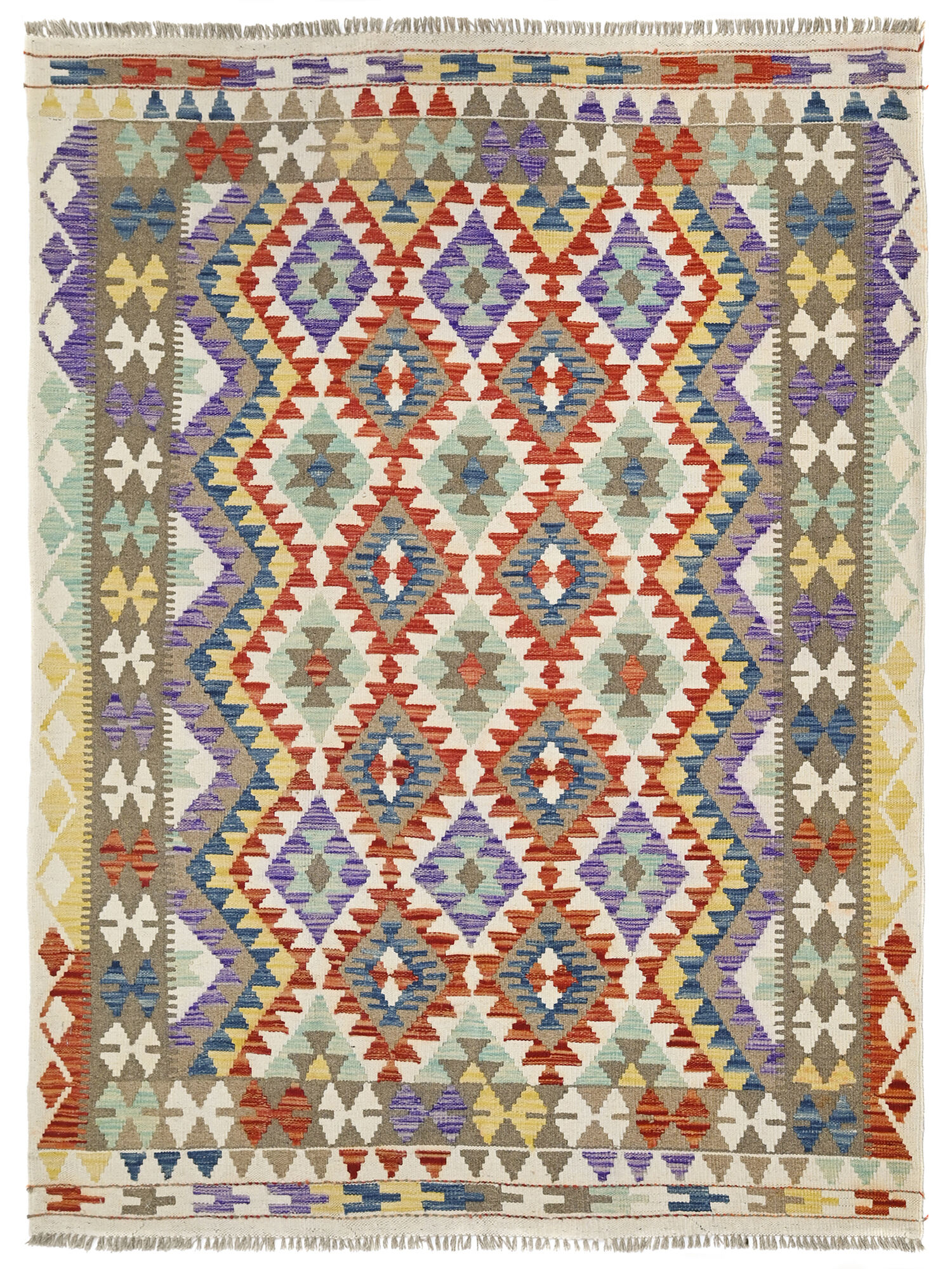 Kelim Afghan Old style Matta 147x201