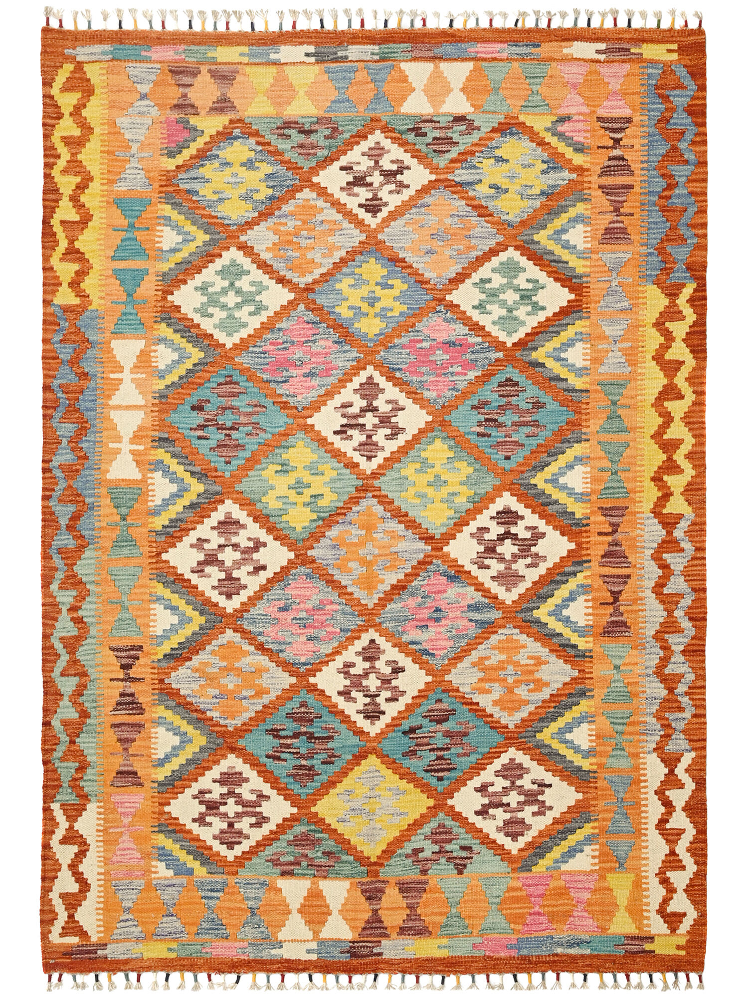 Kelim Afghan Old style Matta 127x175