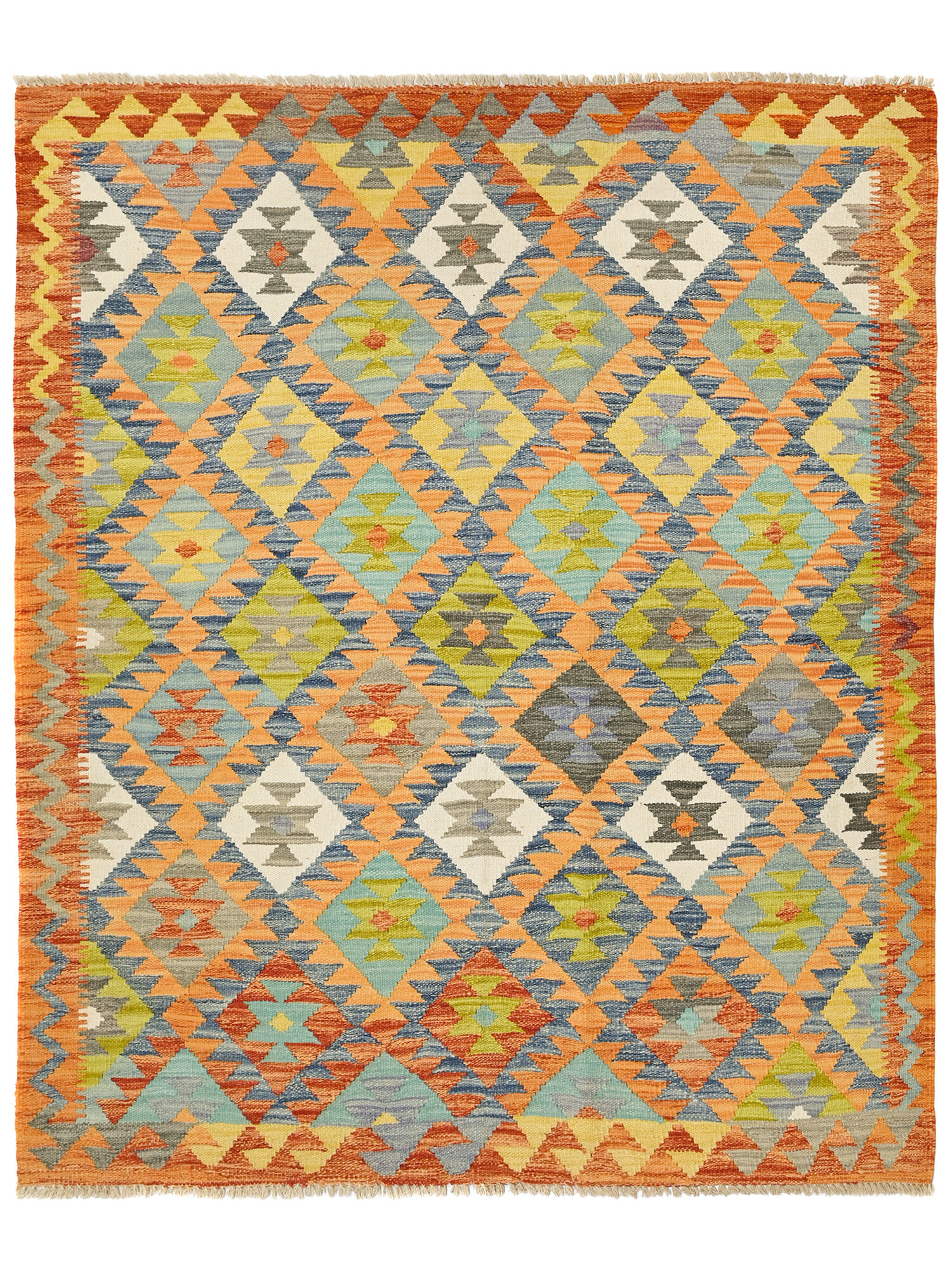Kelim Afghan Old style Matta 150x183