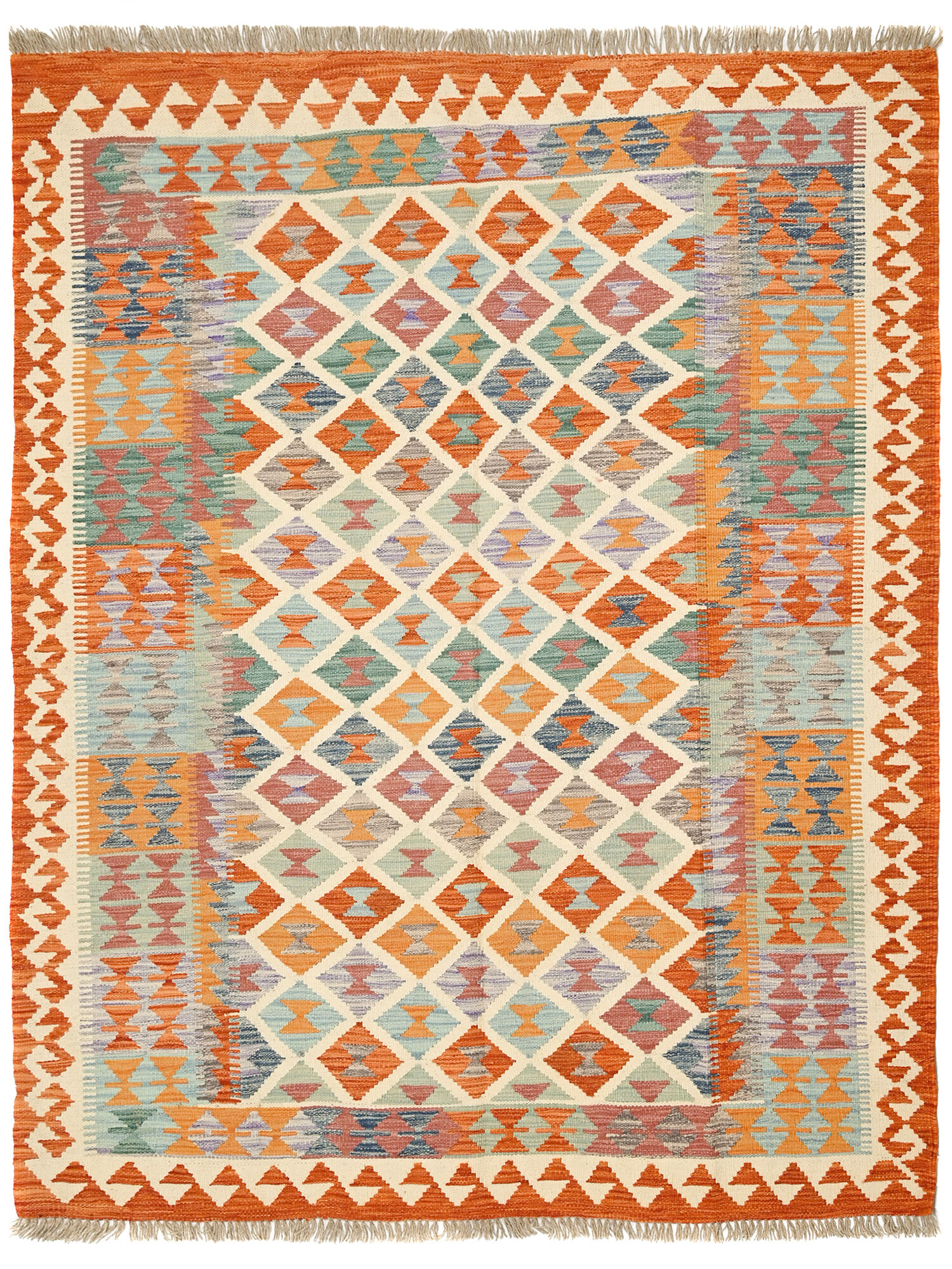 Kelim Afghan Old style Matta 157x205