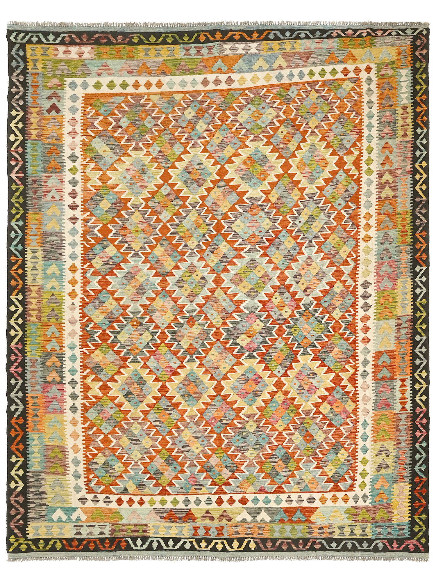 Kelim Afghan Old style Matta 257x328