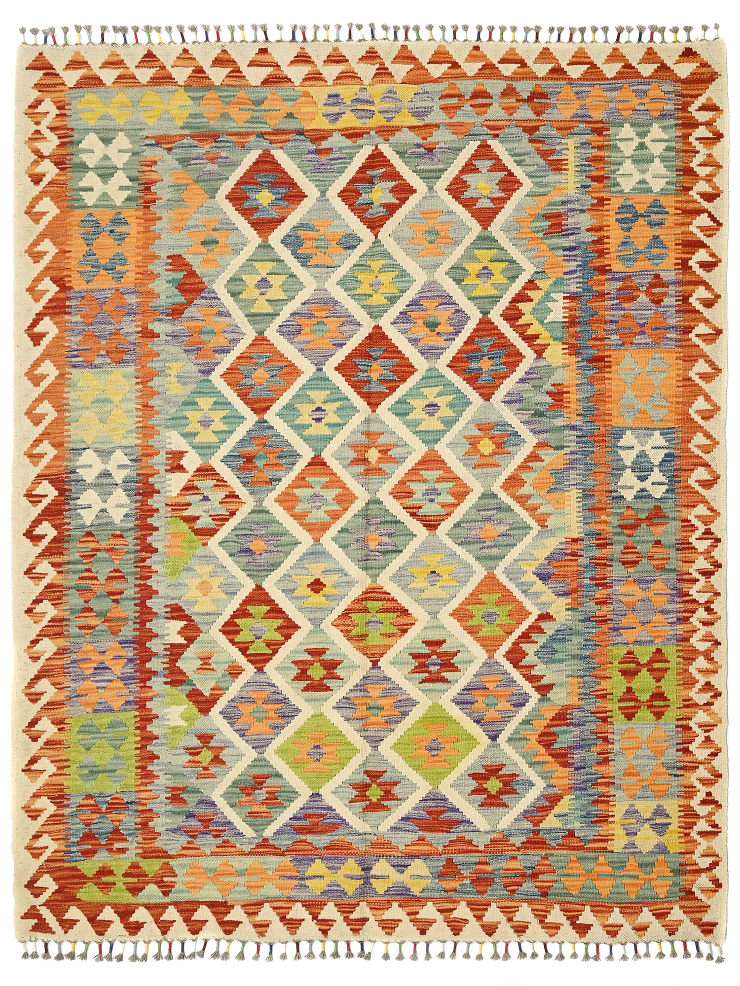 Kelim Afghan Old style Matta 159x208