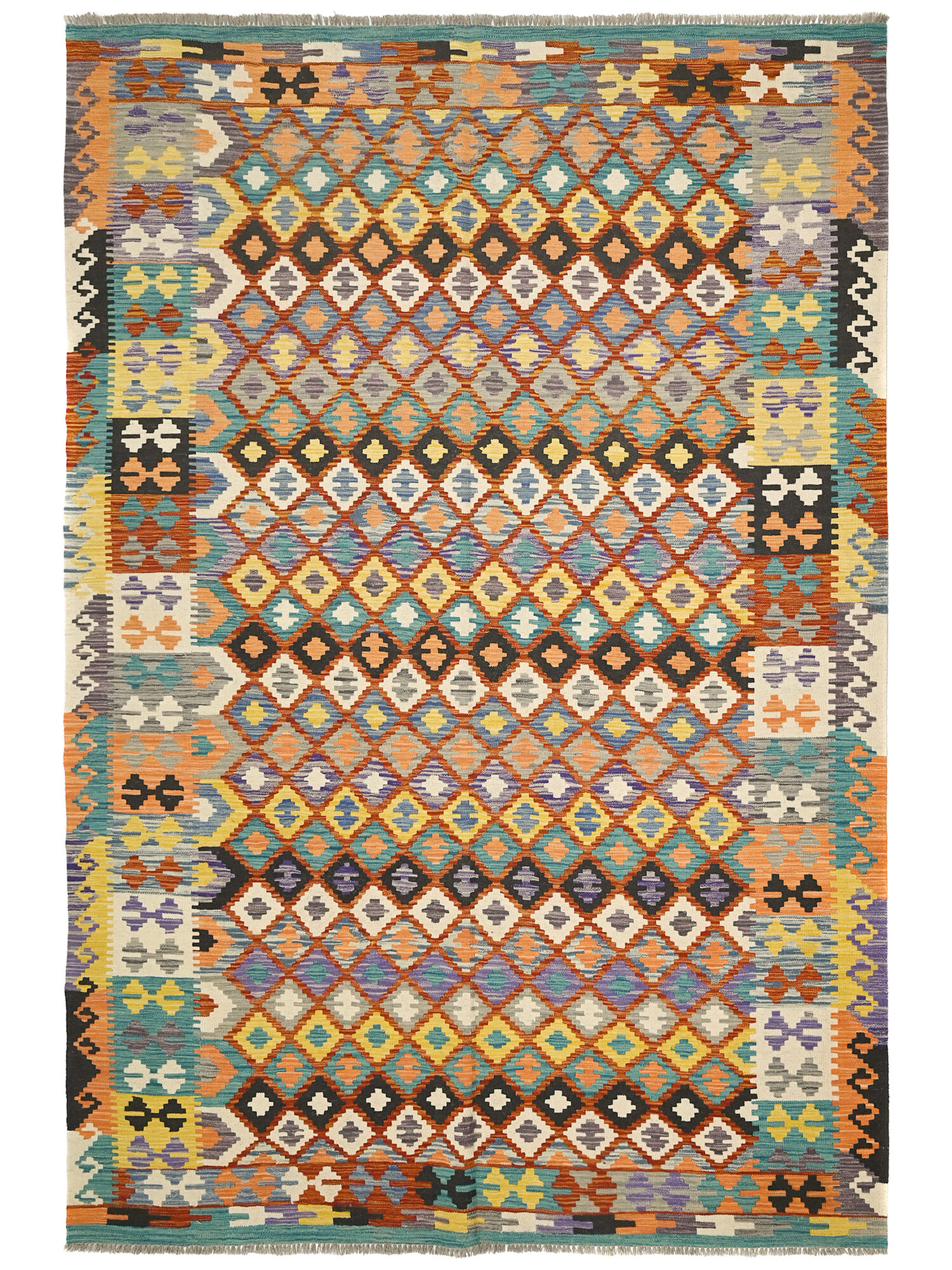 Kelim Afghan Old style Matta 199x299