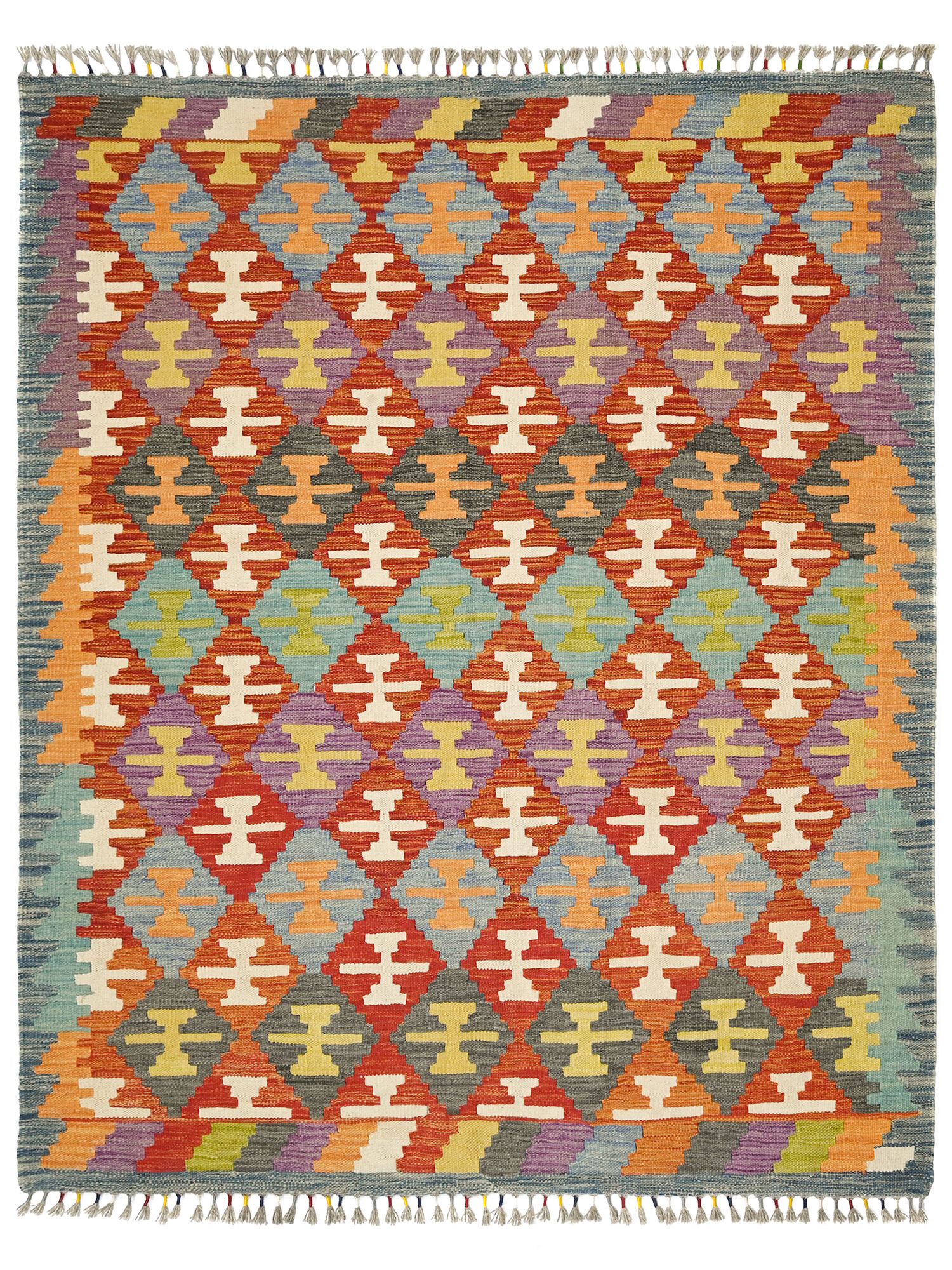 Kelim Afghan Old style Matta 151x193