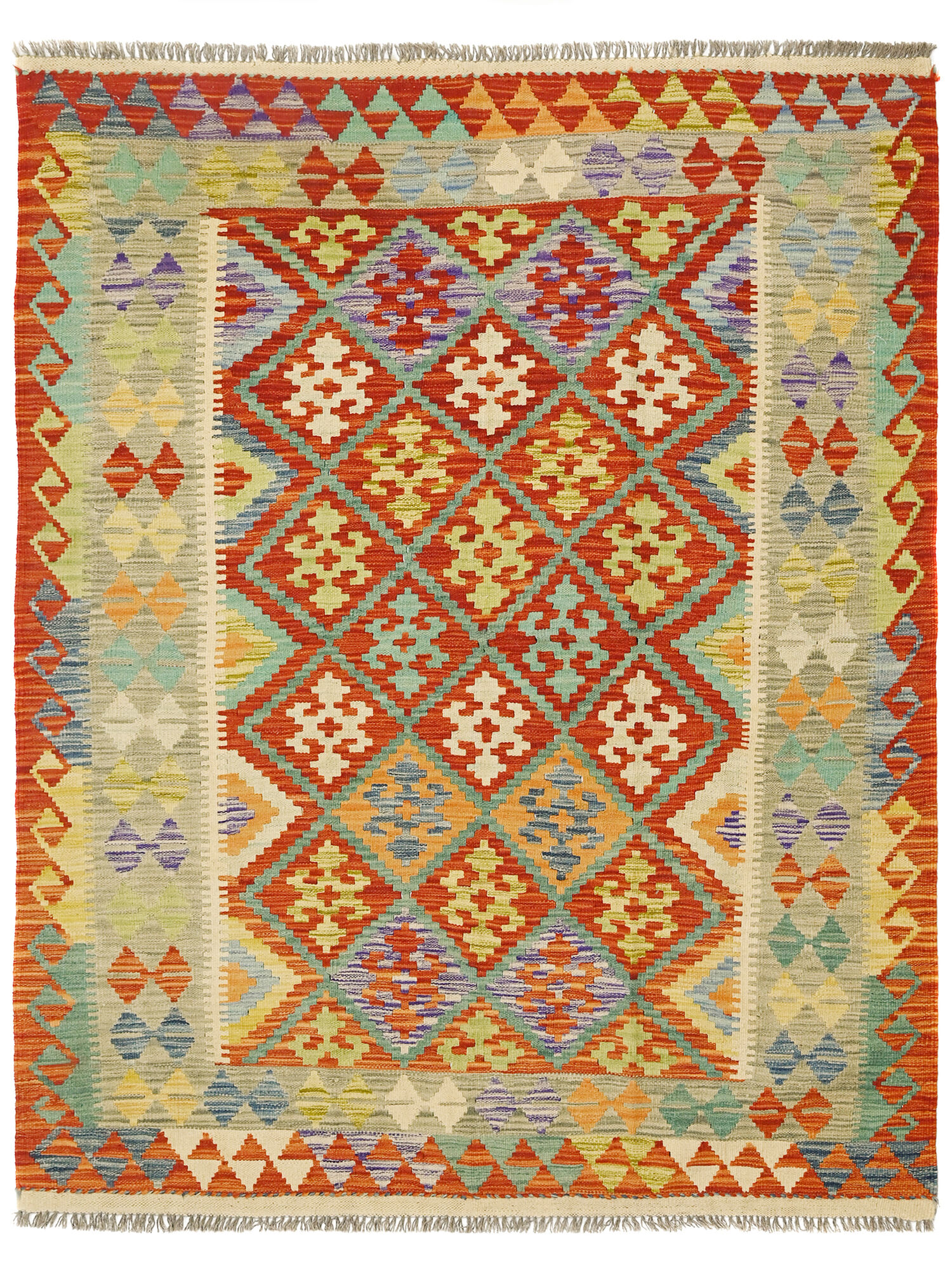 Kelim Afghan Old style Matta 157x202