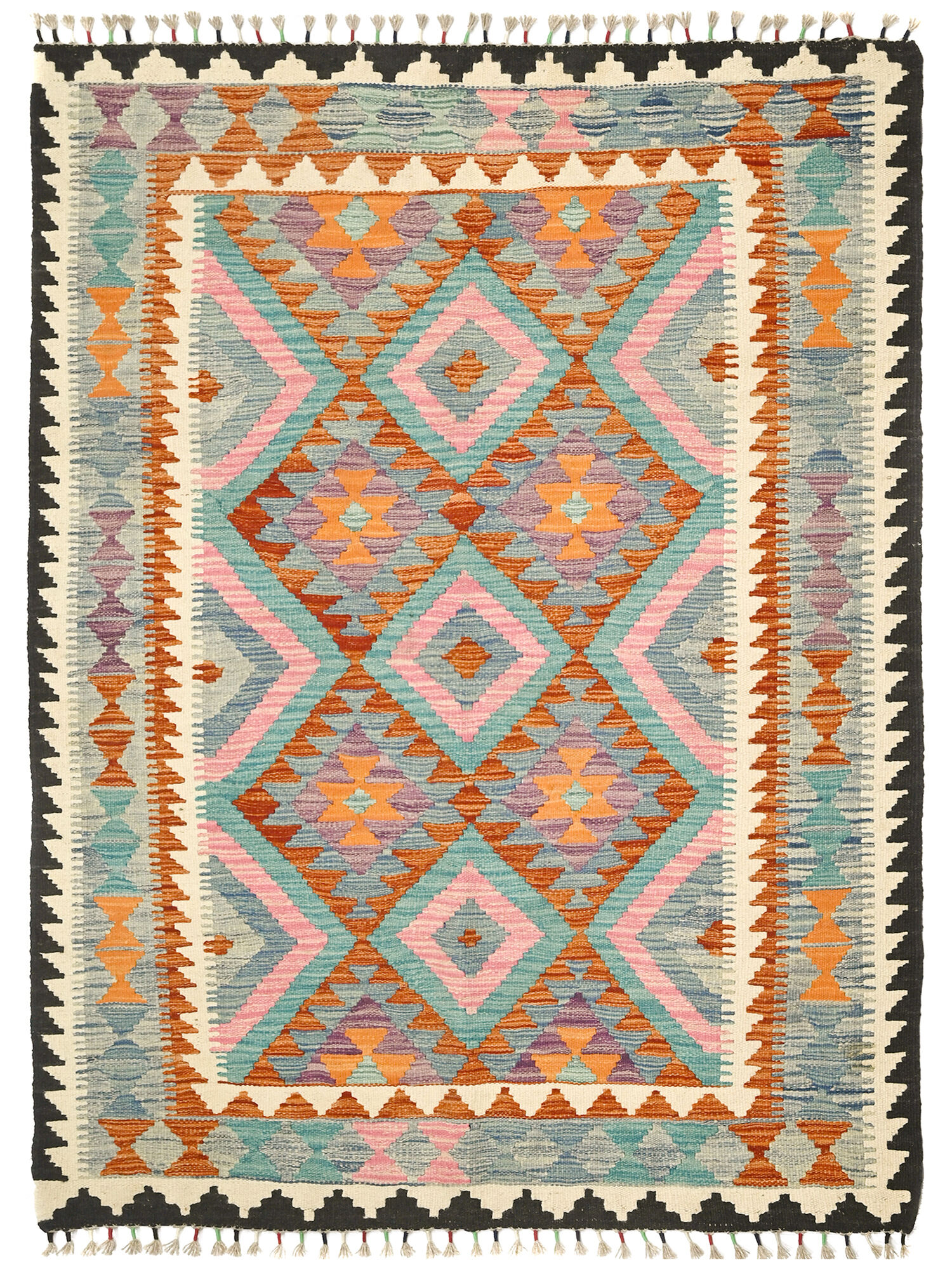 Kelim Afghan Old style Matta 124x172