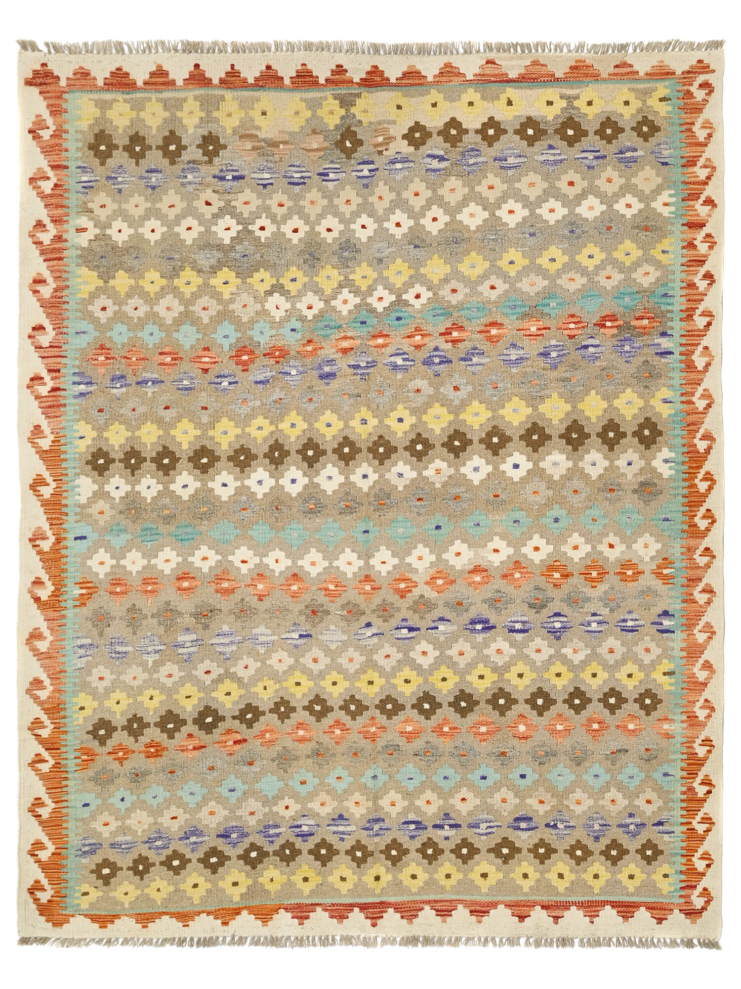 Kelim Afghan Old style Matta 160x205