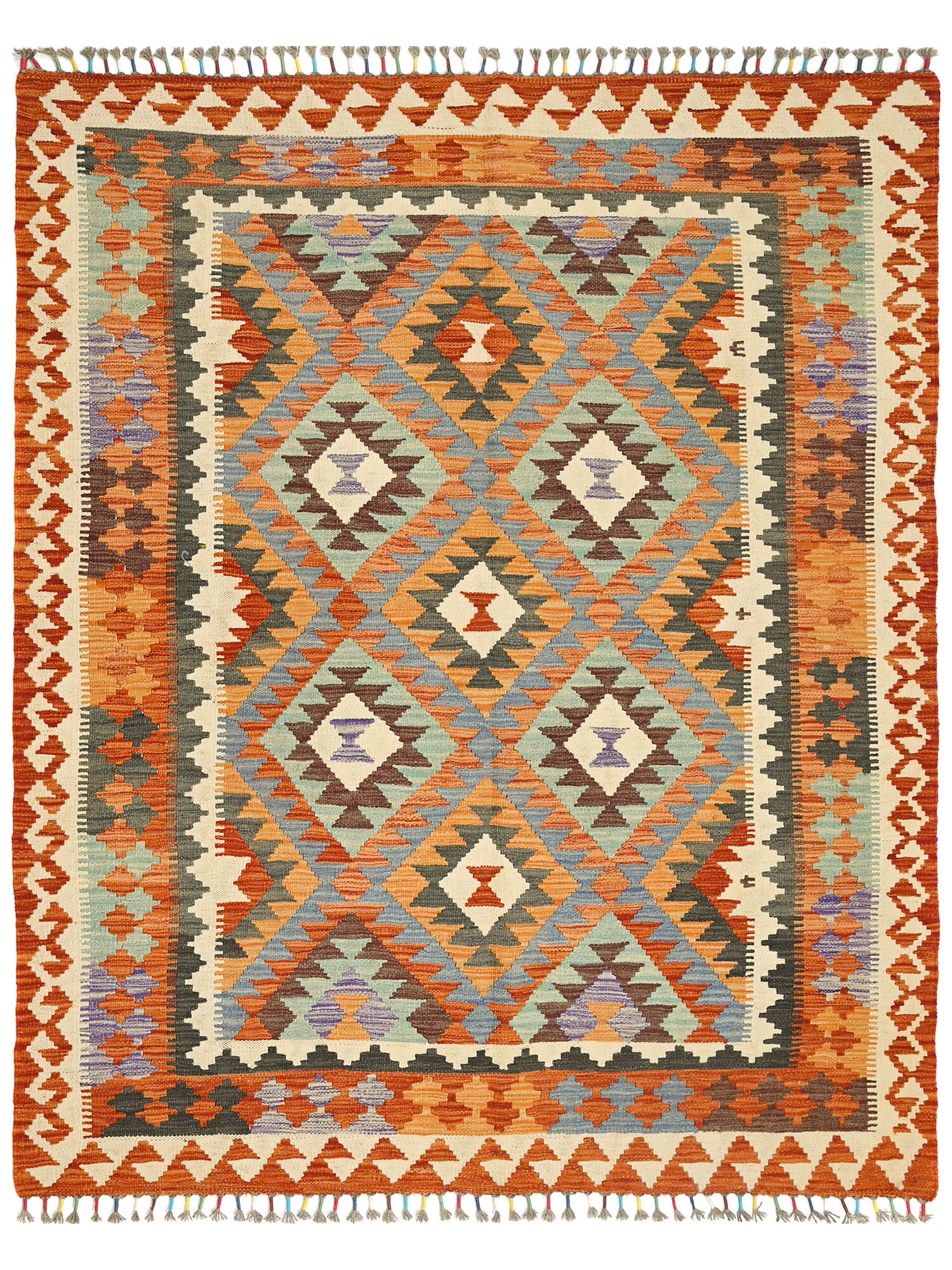 Kelim Afghan Old style Matta 153x194