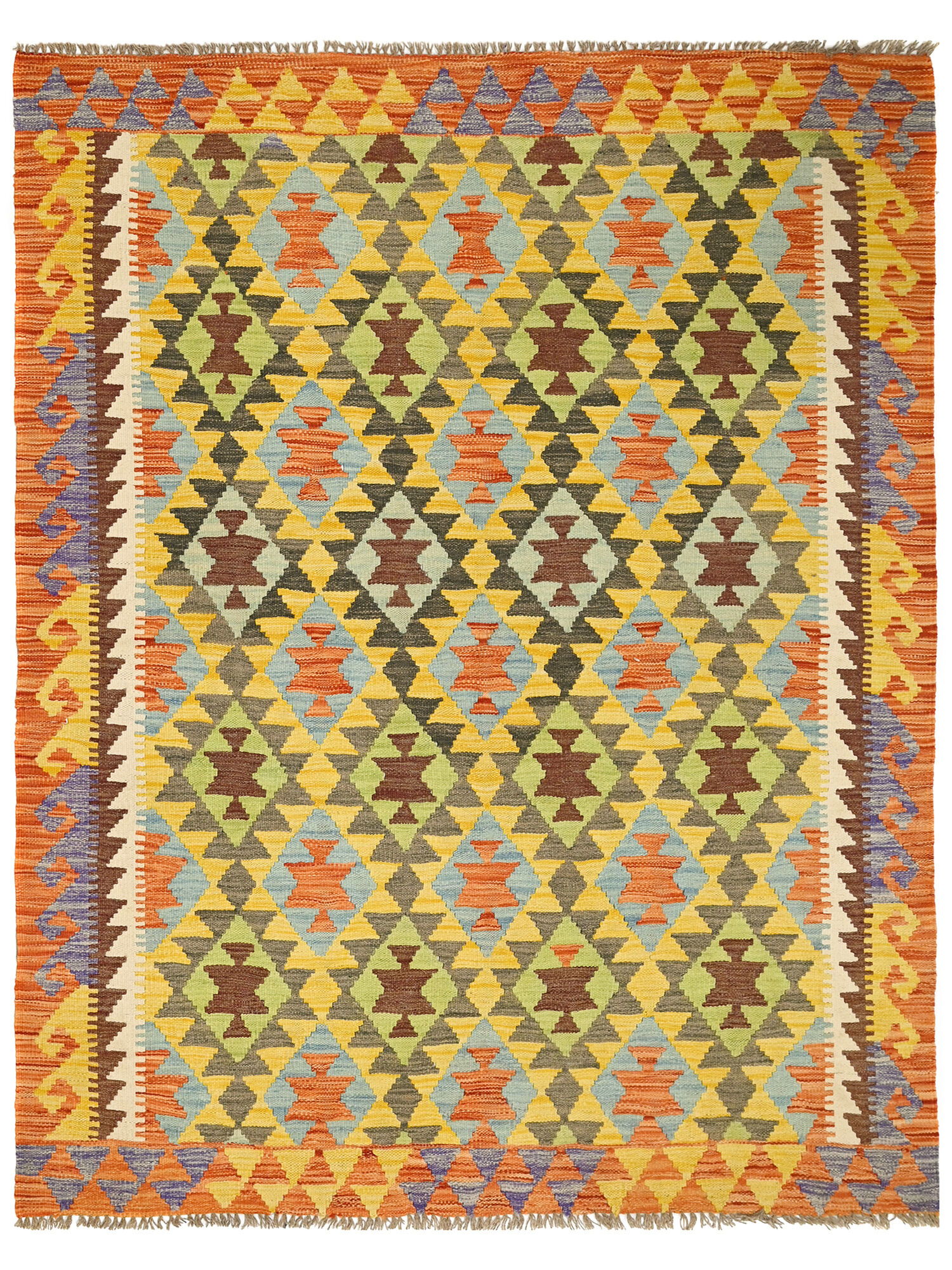 Kelim Afghan Old style Matta 162x208
