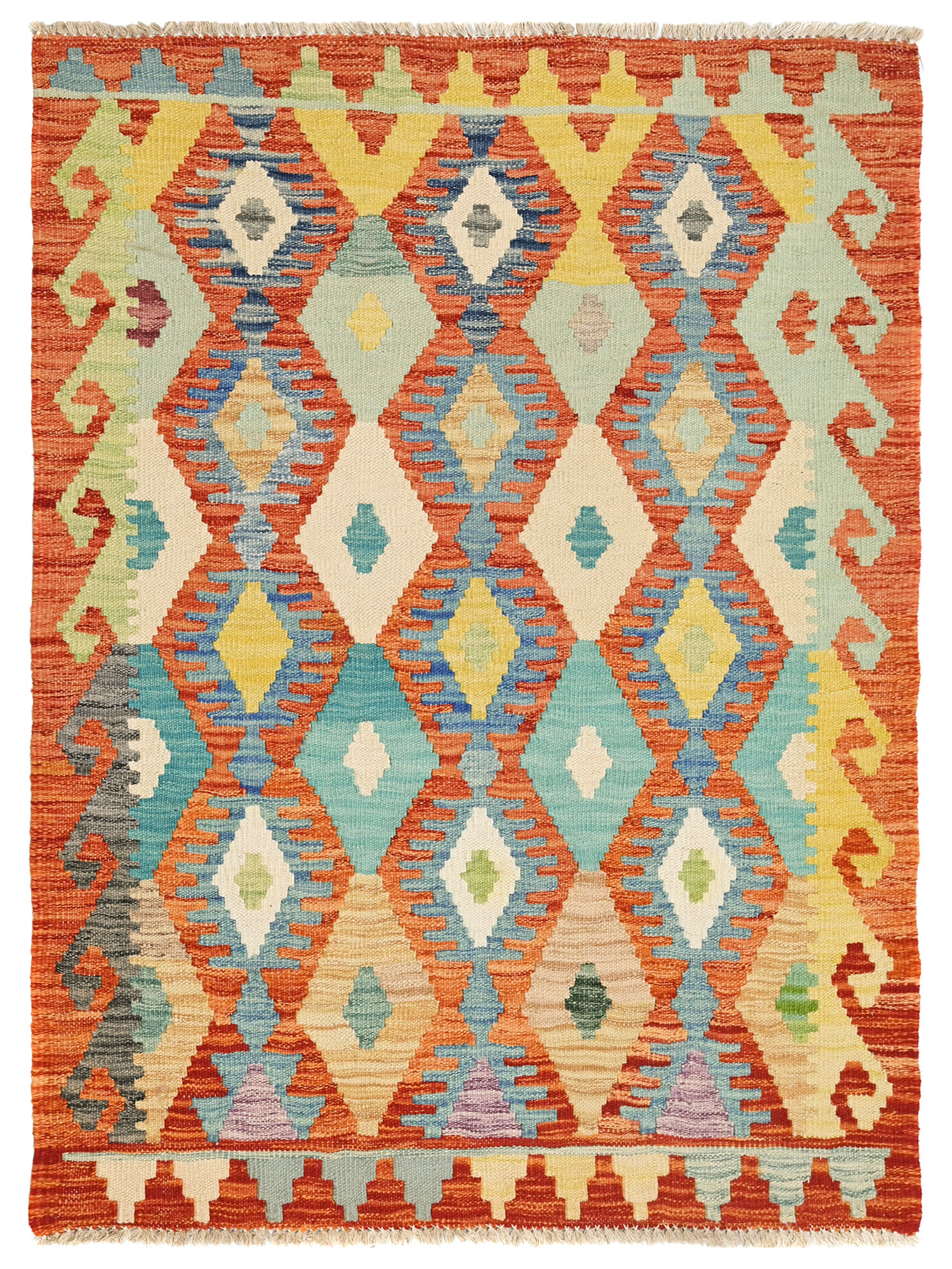 Kelim Afghan Old style Matta 100x137