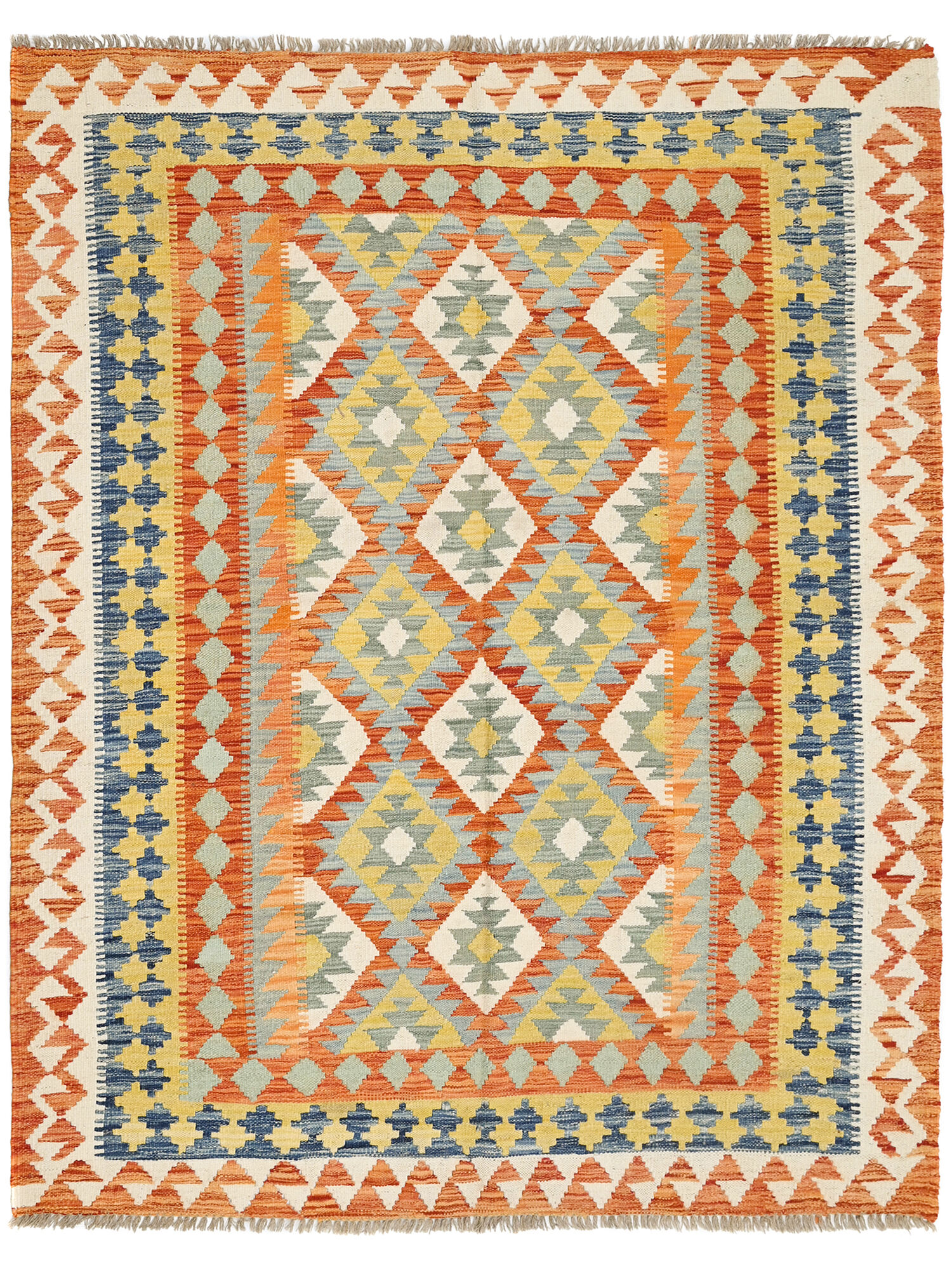 Kelim Afghan Old style Matta 150x192