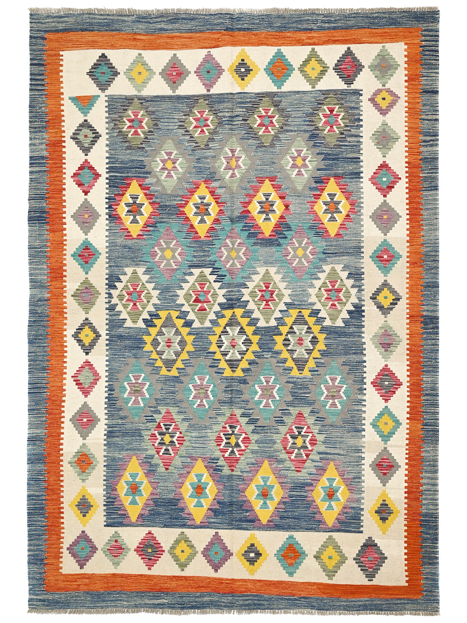 Kelim Afghan Old style Matta 203x299