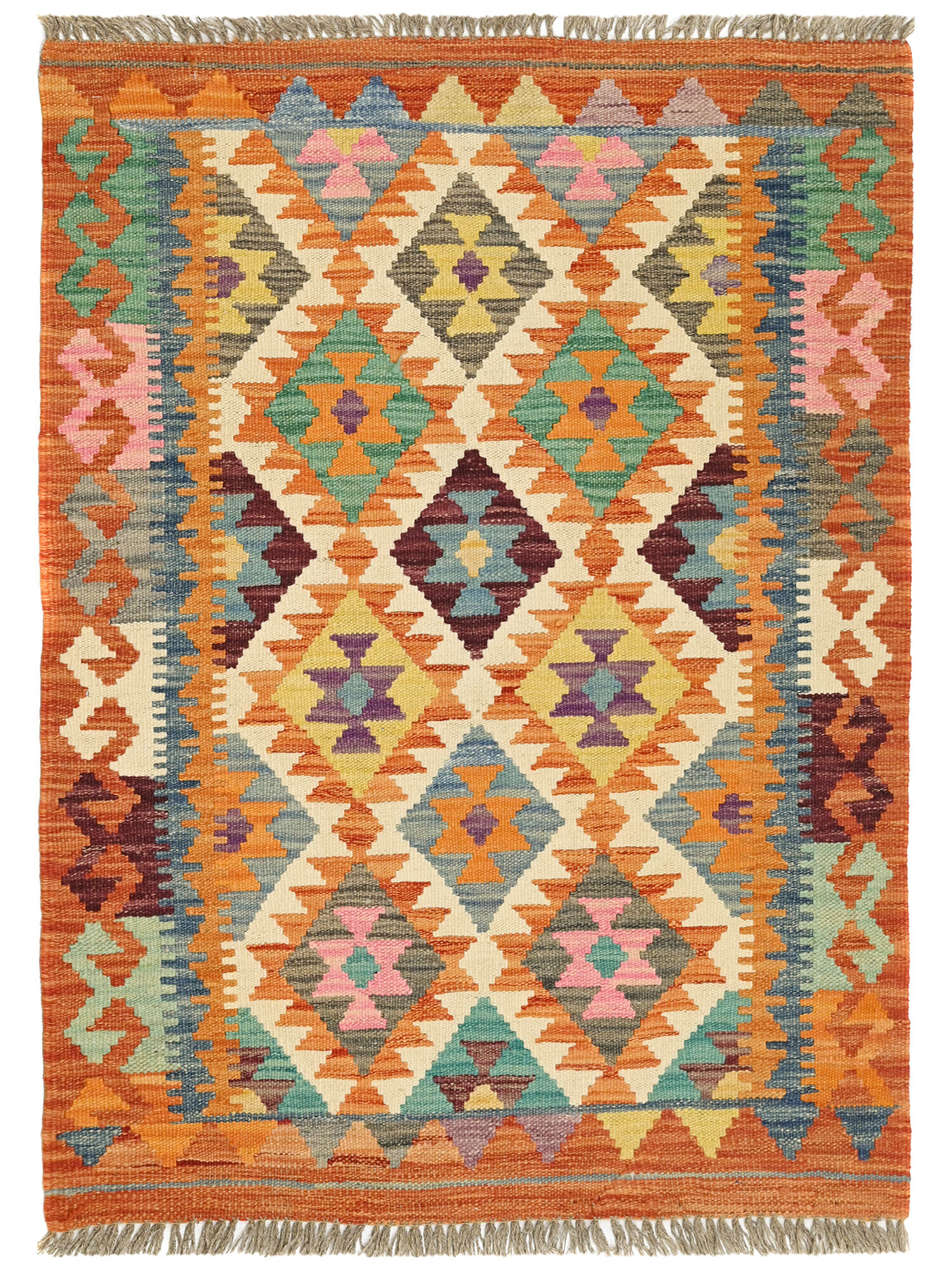 Kelim Afghan Old style Matta 79x112