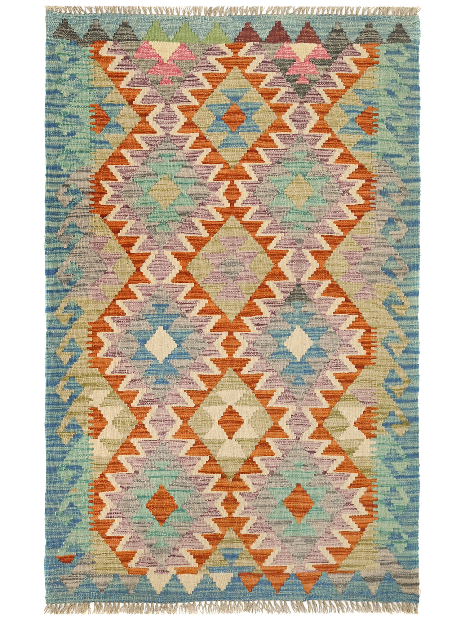 Kelim Afghan Old style Matta 93x150