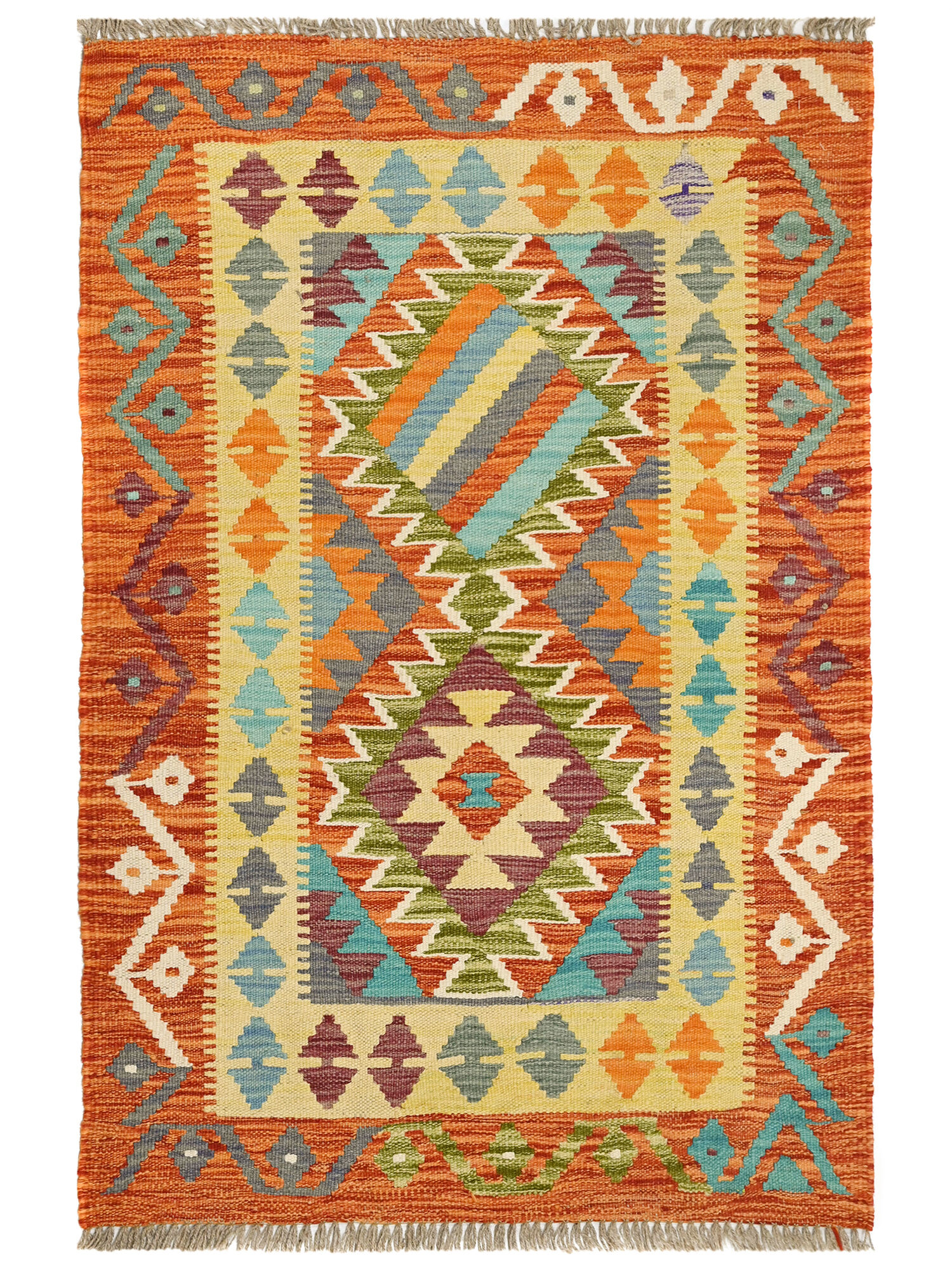 Kelim Afghan Old style Matta 78x121