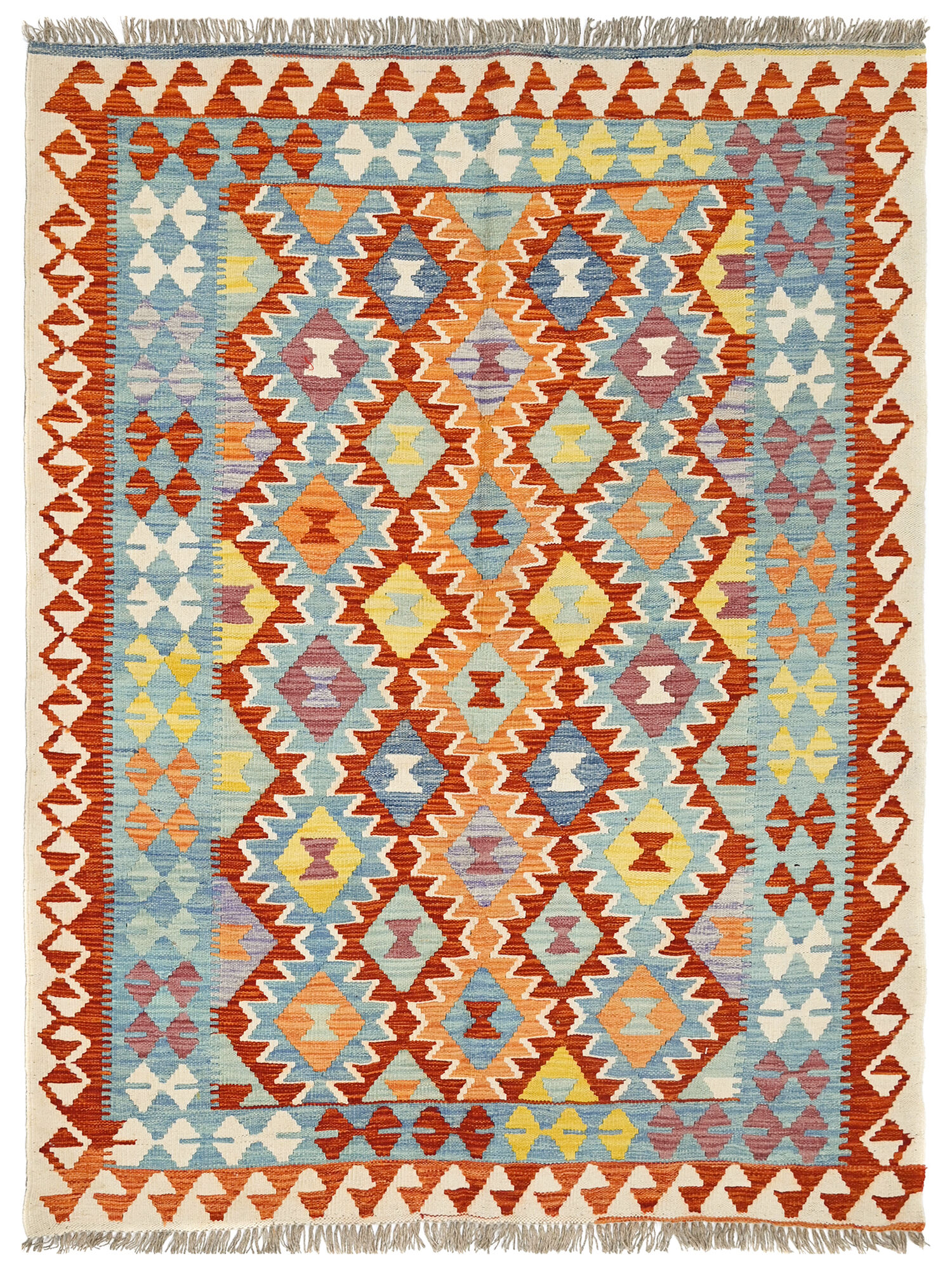 Kelim Afghan Old style Matta 152x207