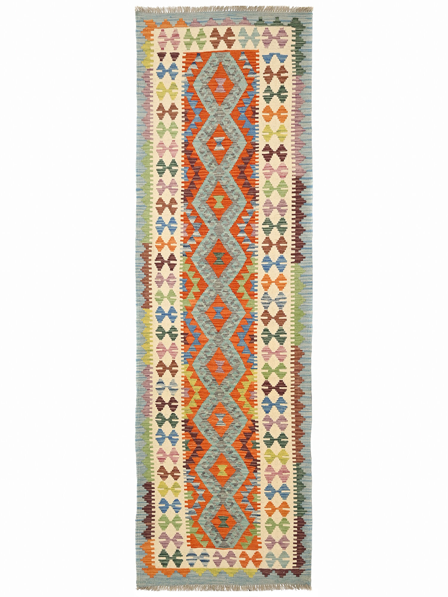 Kelim Afghan Old style Matta 89x292