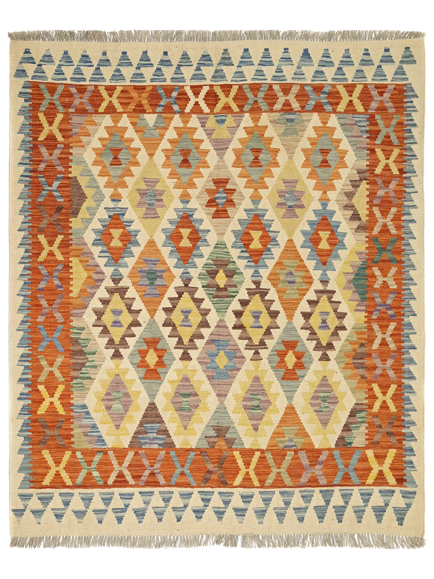 Kelim Afghan Old style Matta 154x191