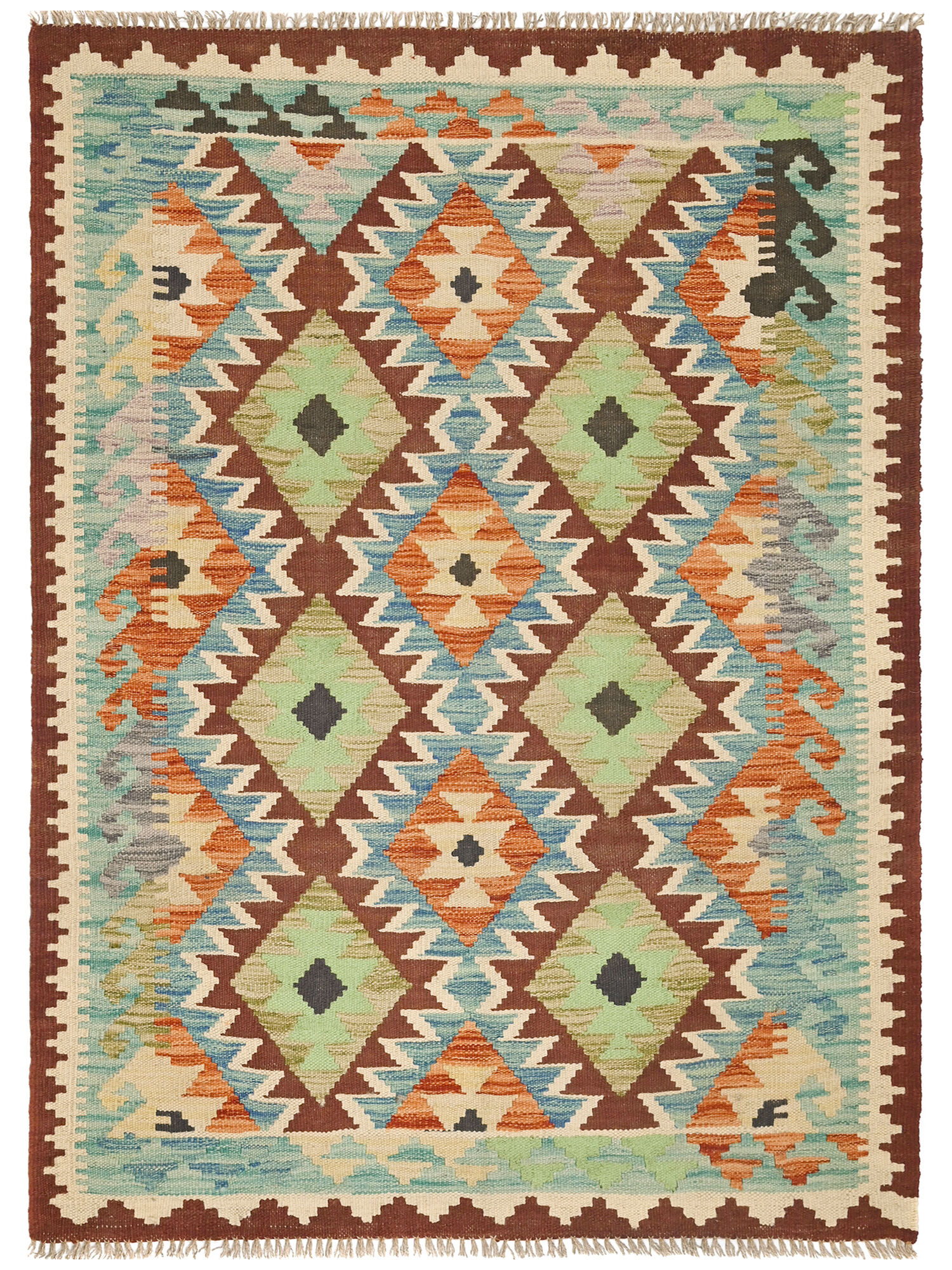 Kelim Afghan Old style Matta 107x149