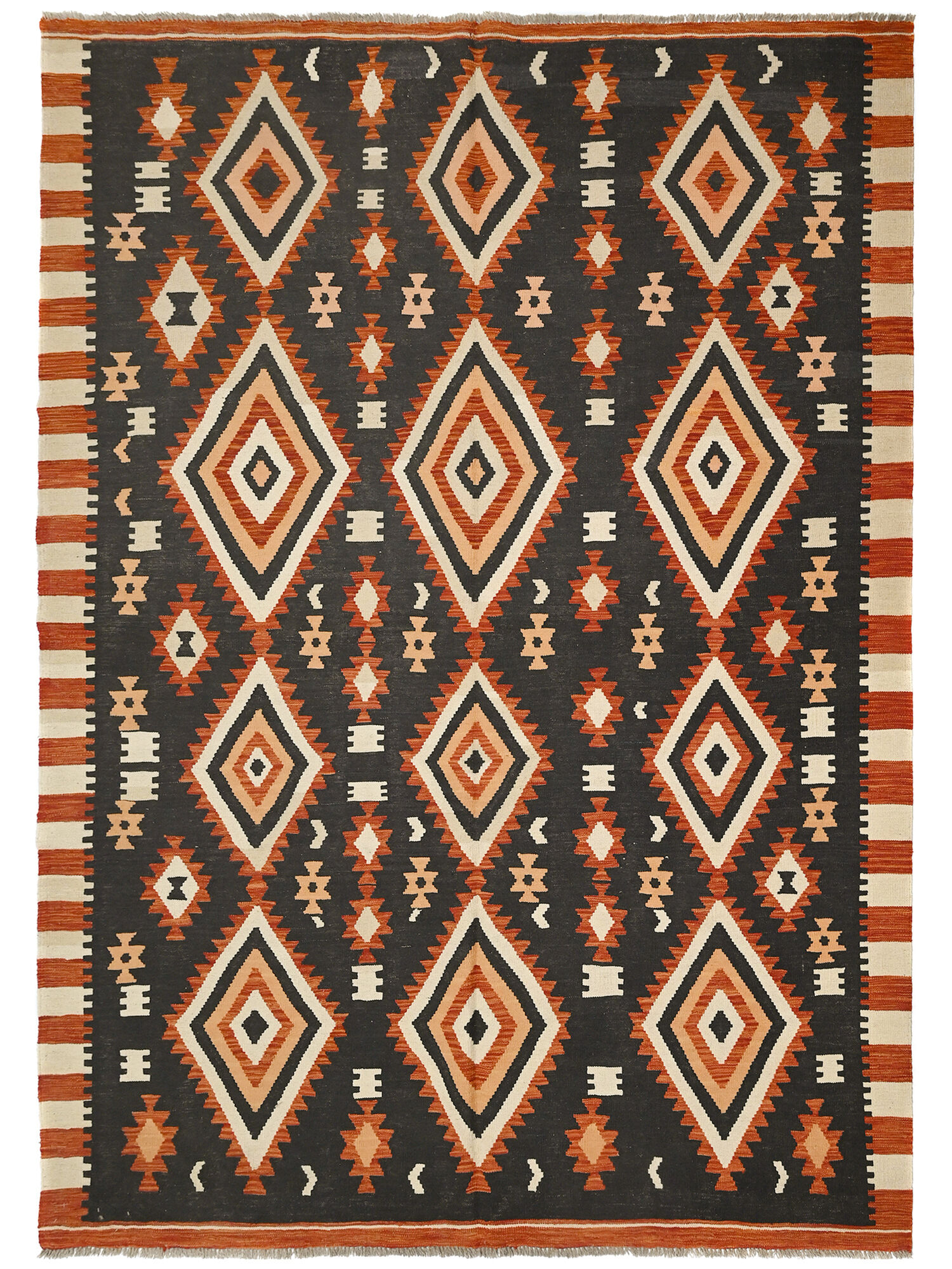 Kelim Afghan Old style Matta 208x295